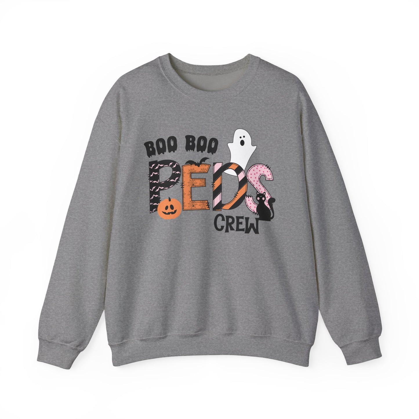 Boo Boo Peds Crew, pediatric nurse sweatshirt, Halloween sweatshirt, spooky season, ER RN, NICU nurseHalloween Nurse, comfort colors