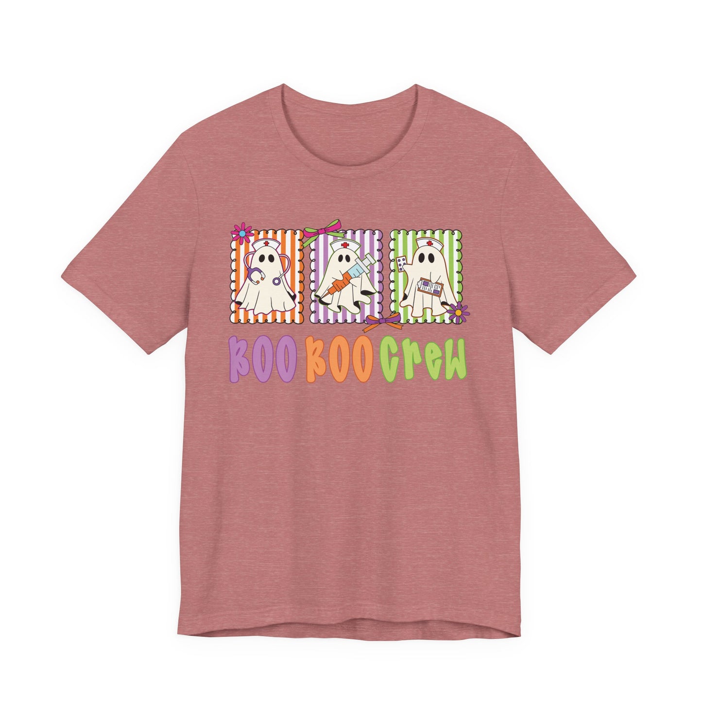 Boo Boo Crew Tshirt , pediatric nurse Halloween shirt, gildan ghost nurse shirt, Peds nurse , Spooky nurse shirt