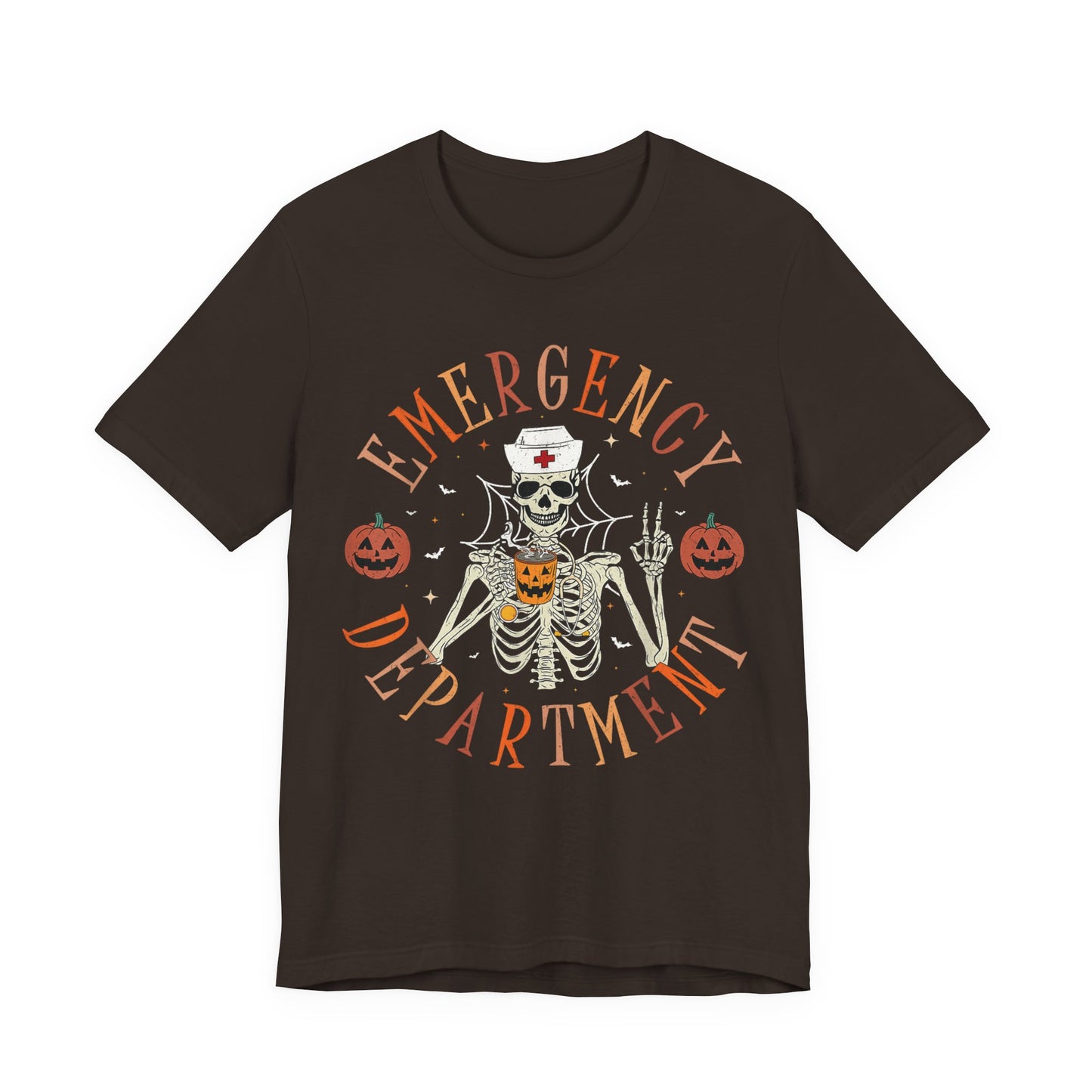 Skeleton ED Nurse , pediatric nurse Halloween shirt, gildan skeleton nurse shirt, Peds nurse , Spooky nurse shirt