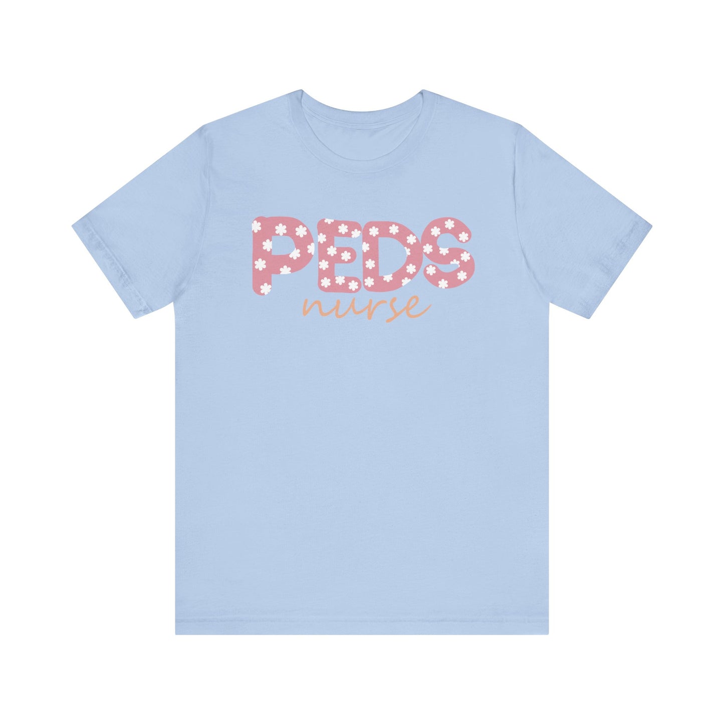Flower power  Pediatric Nurse Shirt, Peds nurse Shirt, Gift for nurse, Graduation gift, birthday gift for nurse, ER nurse, RN shirt.