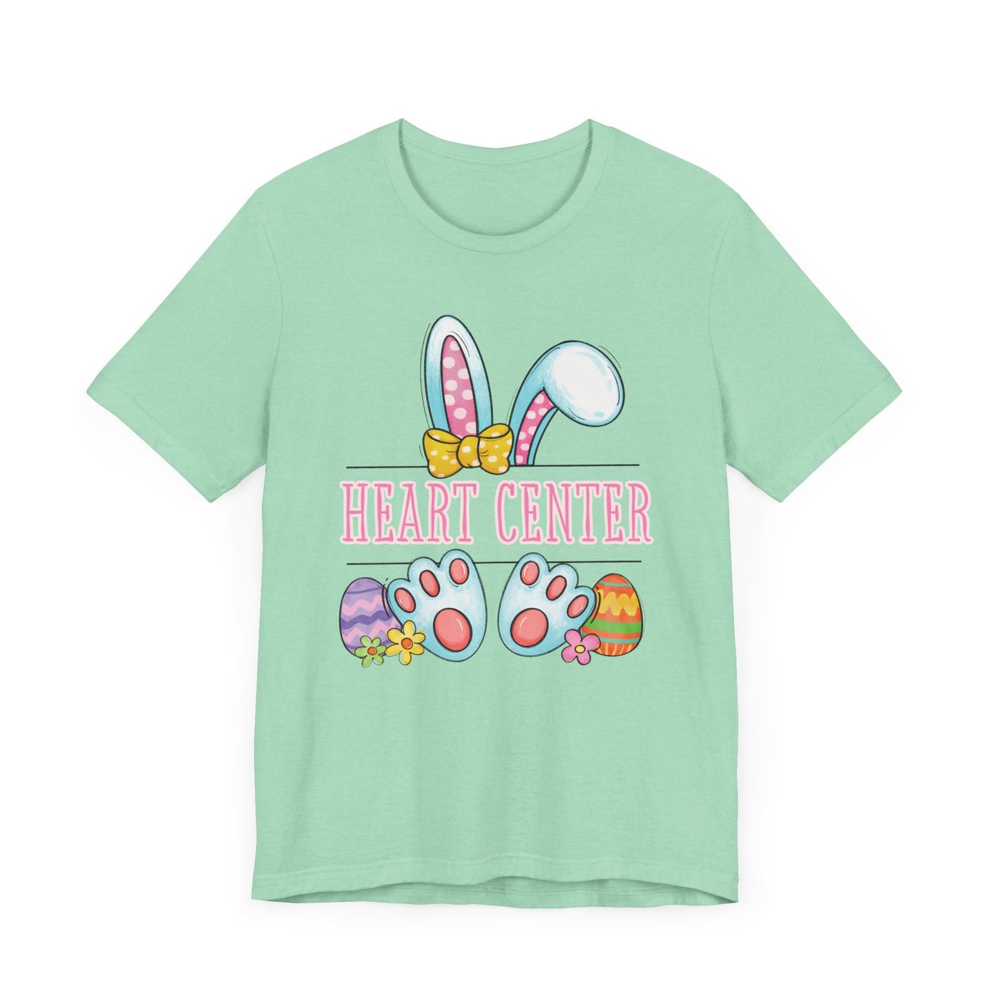 Heart Center Adorable Bunny Shirt Retro Chick, Nurse shirt, Easter nurse, Comfy and cute for work or play!