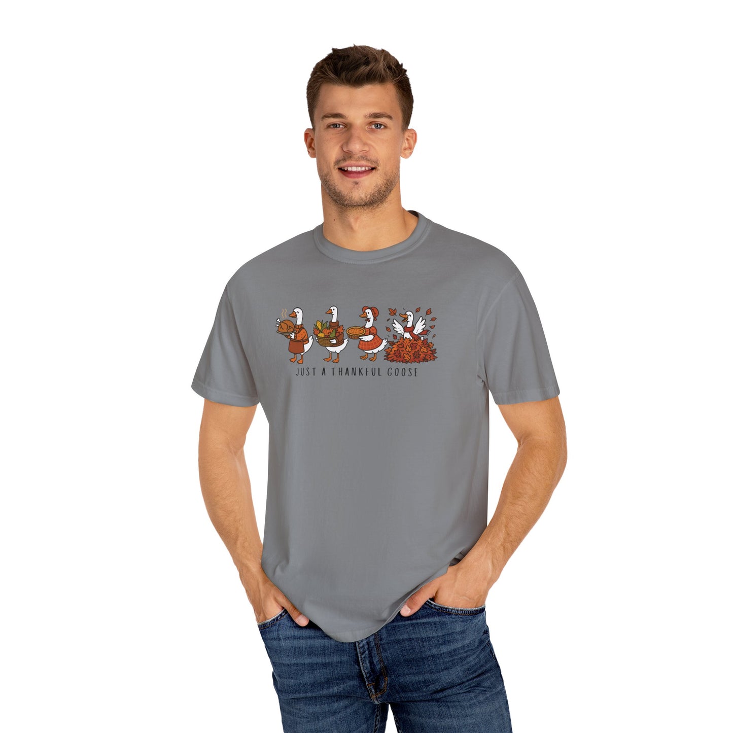 Funny Goose Thanksgiving Comfort colors tshirt