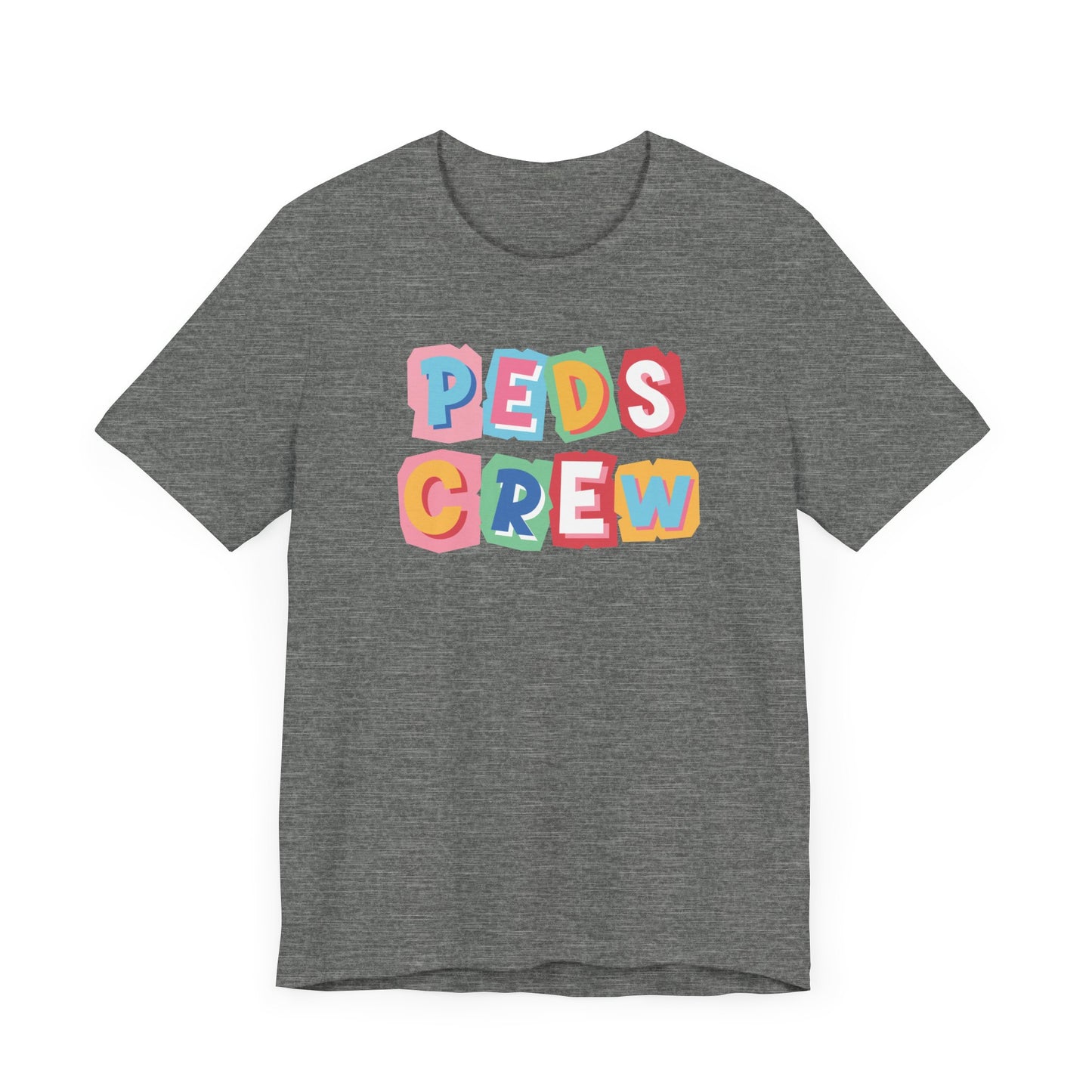 Peds crew nurse tshirt , retro 90s theme nurse tshirt