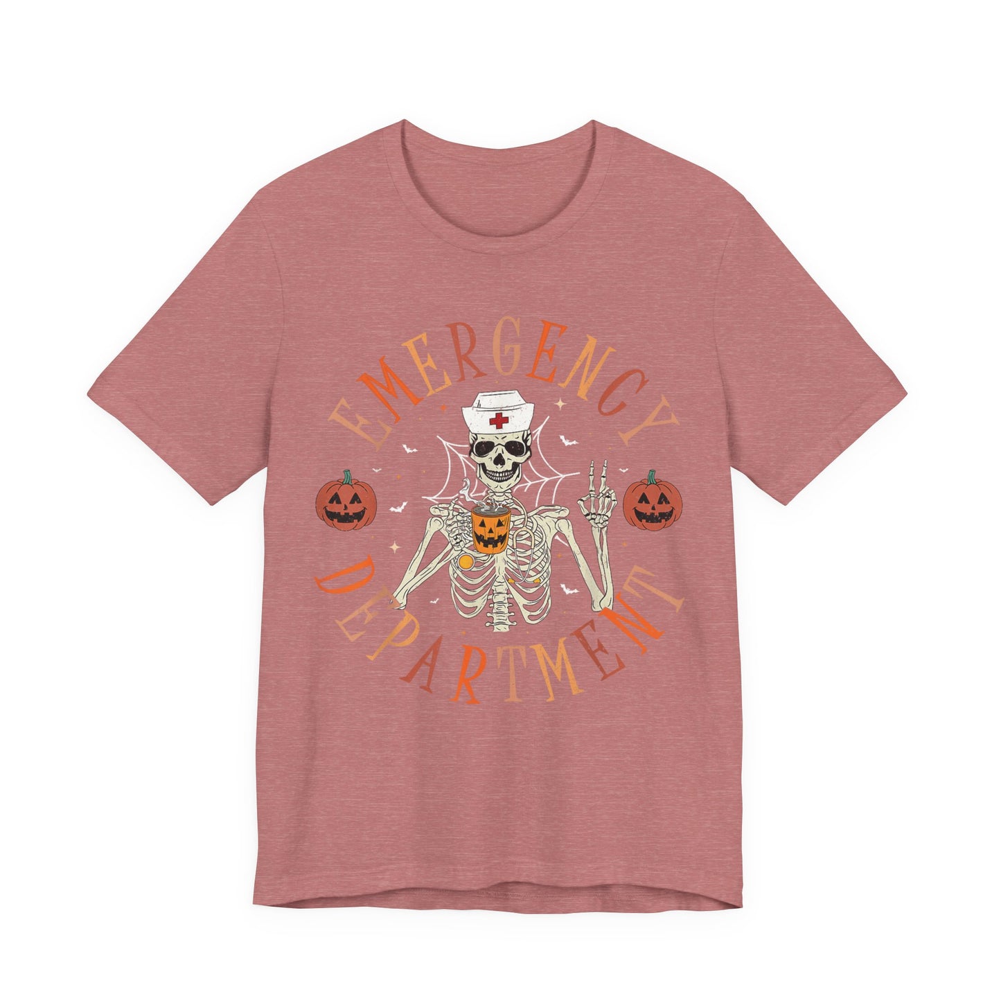 Skeleton ED Nurse , pediatric nurse Halloween shirt, gildan skeleton nurse shirt, Peds nurse , Spooky nurse shirt
