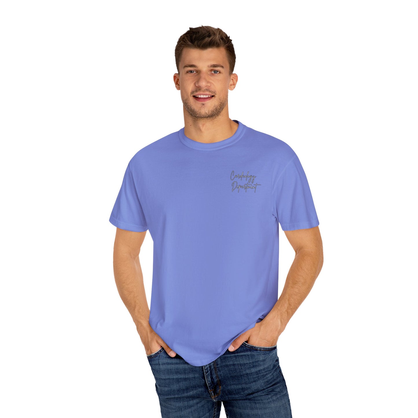 Simple Floral Heart , Cardiology Comfort Colors Tshirt
