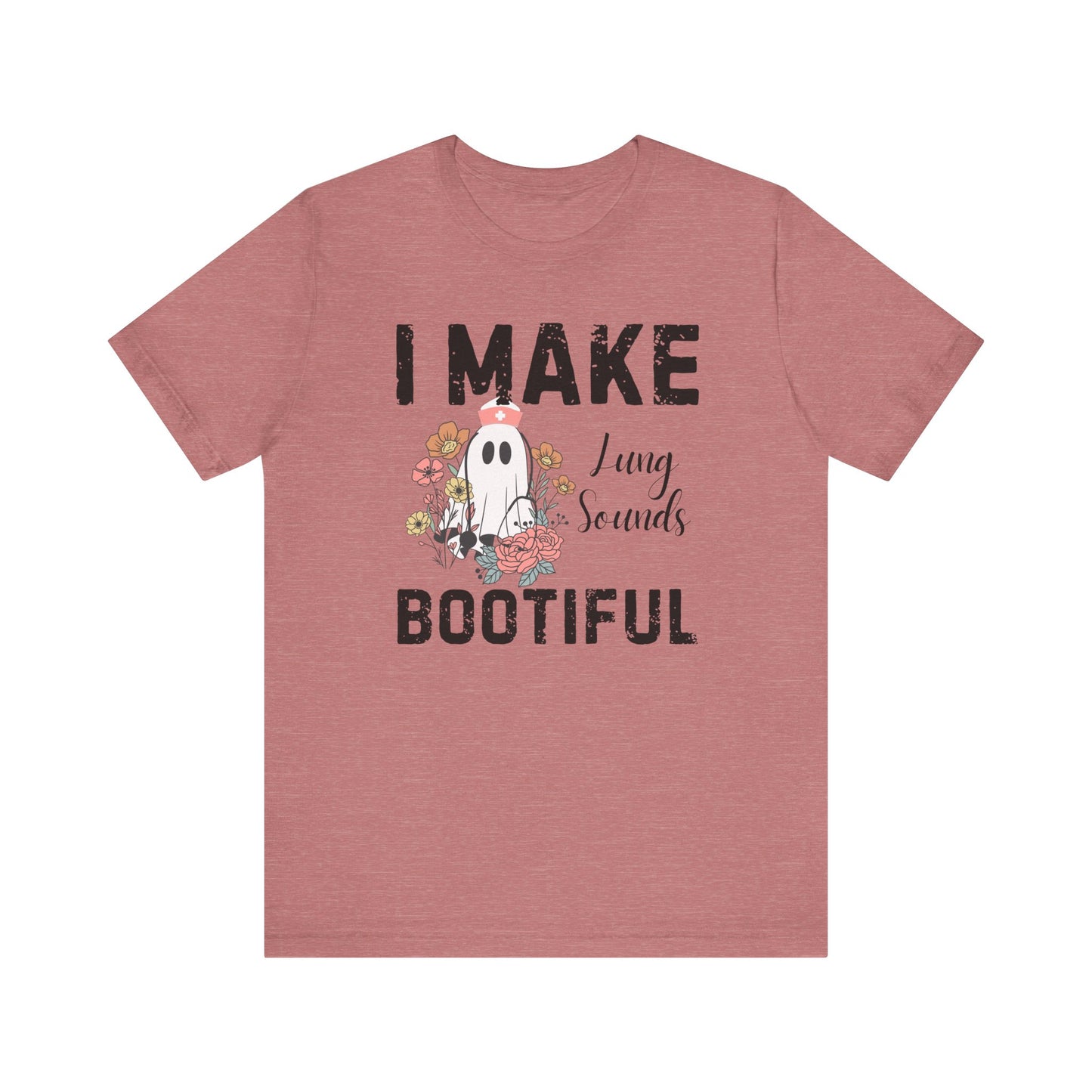 I make lung sounds beautiful t shirt, ghost nurse shirt , emergency nurse, RN Halloween shirt , comfort colors shirt, ER RN, medical shirt