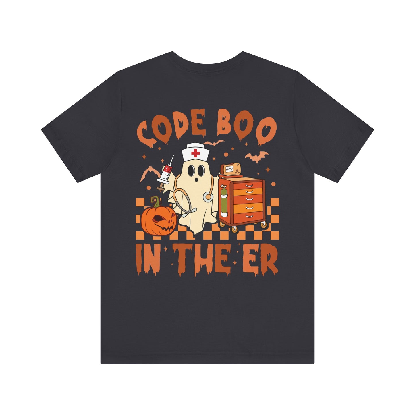 Code Boo in the ER, pediatric nurse Halloween shirt, ghost nurse shirt, Peds nurse , Spooky nurse shirt