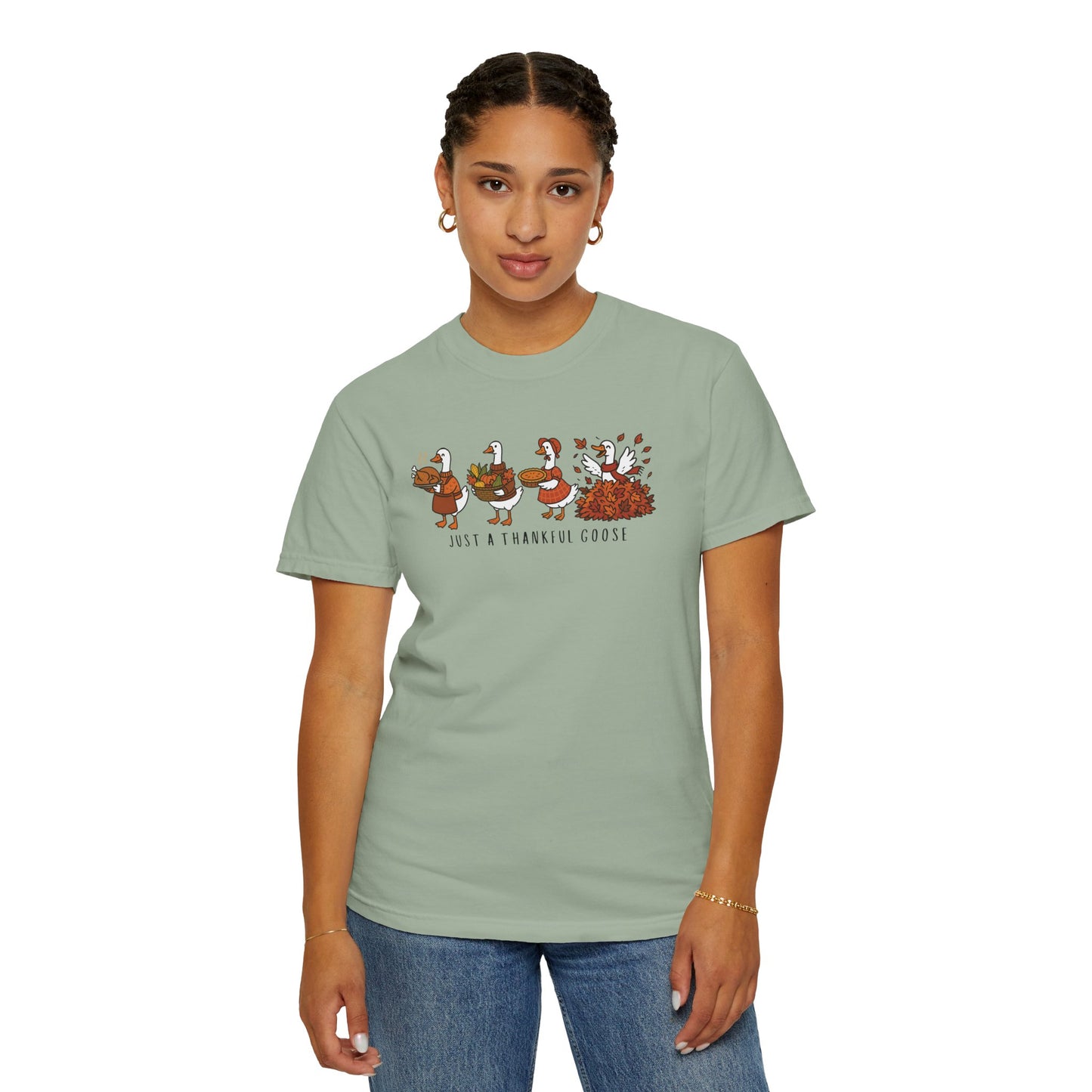Funny Goose Thanksgiving Comfort colors tshirt