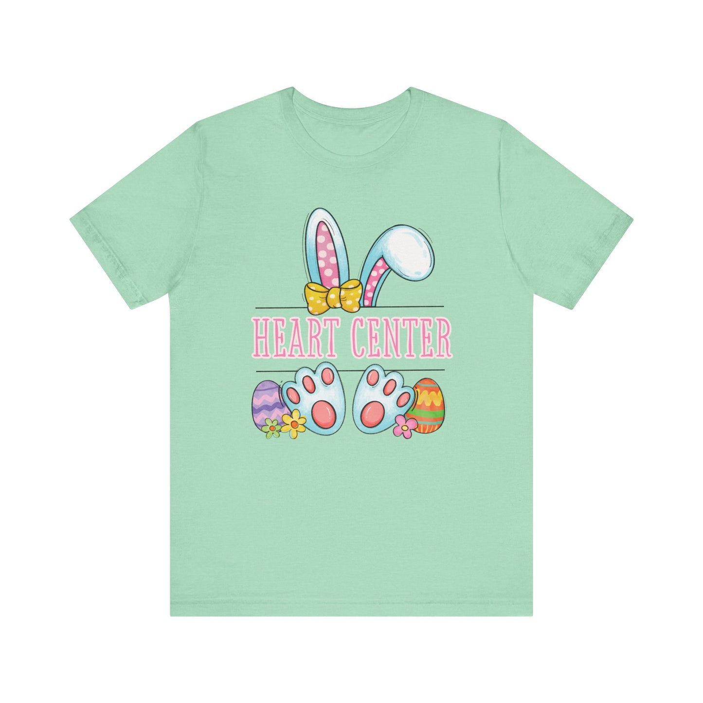 Heart Center Adorable Bunny Shirt Retro Chick, Nurse shirt, Easter nurse, Comfy and cute for work or play!