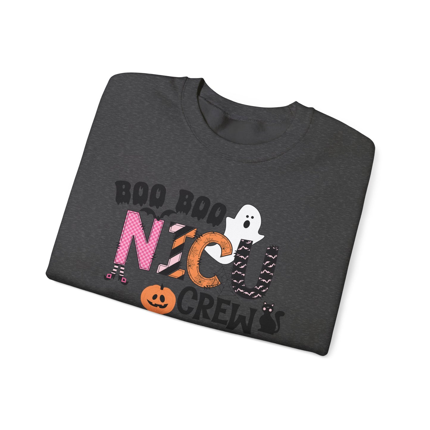 Copy of Boo Boo Peds Crew, pediatric nurse sweatshirt, Halloween sweatshirt, spooky season, ER RN, NICU nurseHalloween Nurse, comfort colors