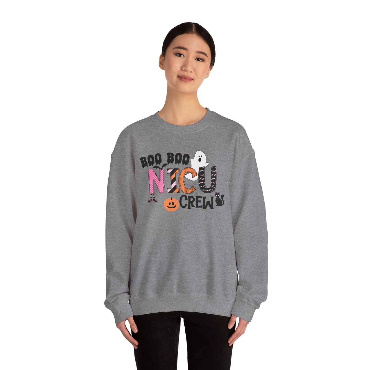 Copy of Boo Boo Peds Crew, pediatric nurse sweatshirt, Halloween sweatshirt, spooky season, ER RN, NICU nurseHalloween Nurse, comfort colors