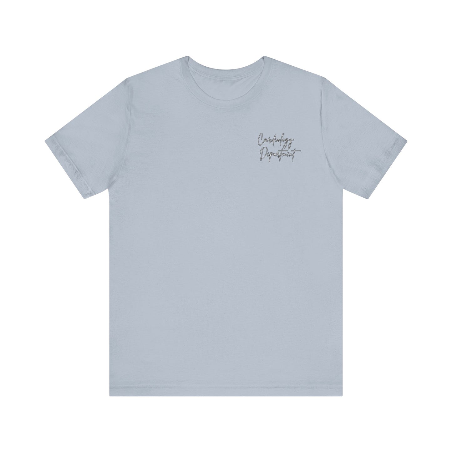 Simple Floral Heart , Cardiology Bella Canvas Tshirt