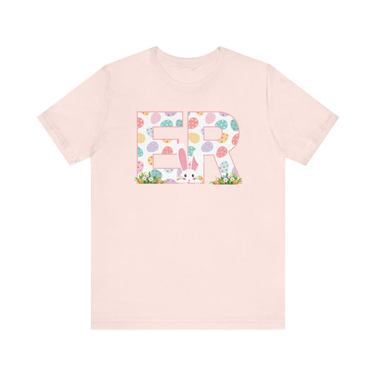 ER Easter Egg shirt, emergency nurse shirt,easter eggs, bunnies