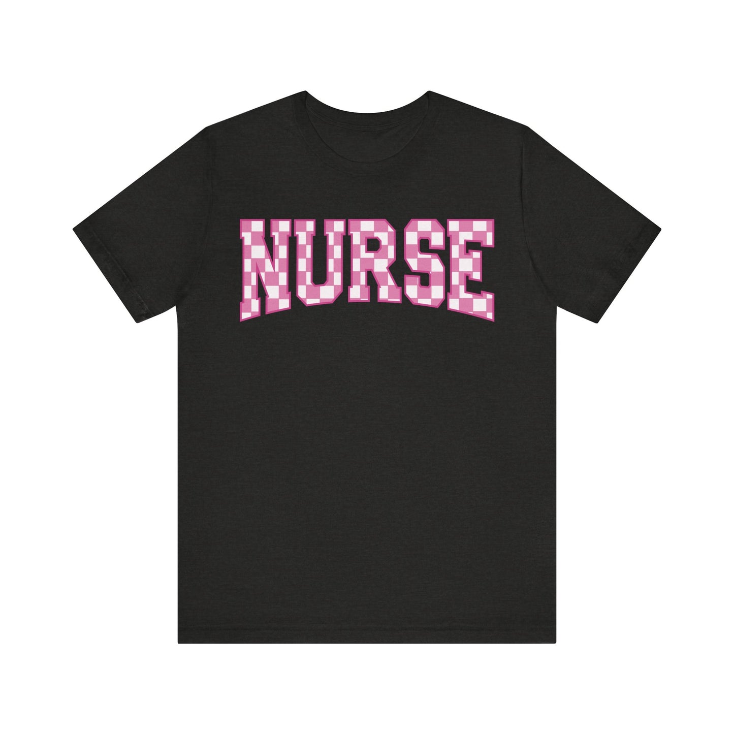 Retro checkered nurse shirt , Emergency Nurse,  Registered Nurse Shirt, PICU Nurse, NICU Nurse Shirt, Gift for Nurse, Future Nurse gift, RN gift.