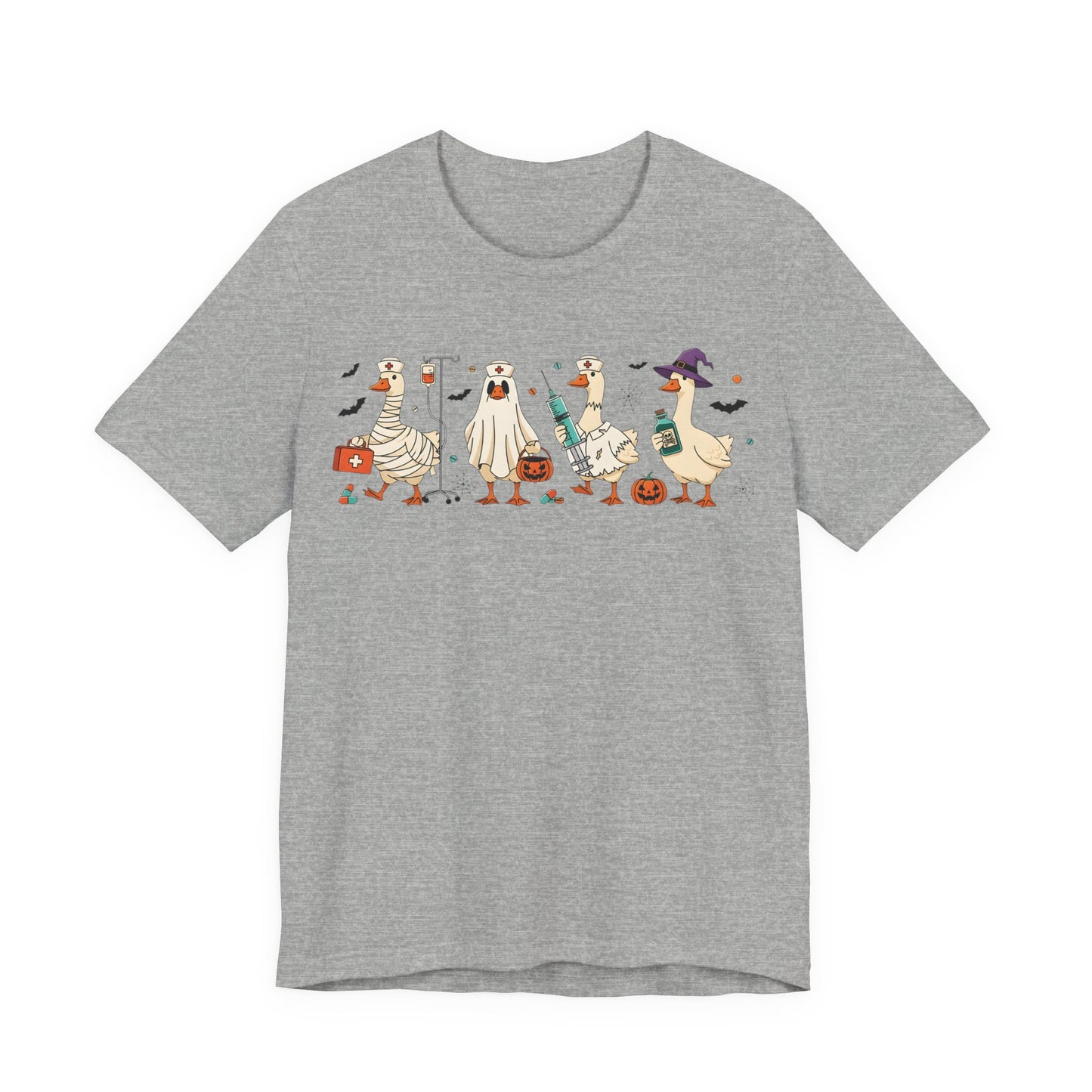 Spooky goose tshirt, pediatric nurse sweatshirt, Halloween sweatshirt, spooky season, ER RN, NICU nurseHalloween Nurse, comfort colors