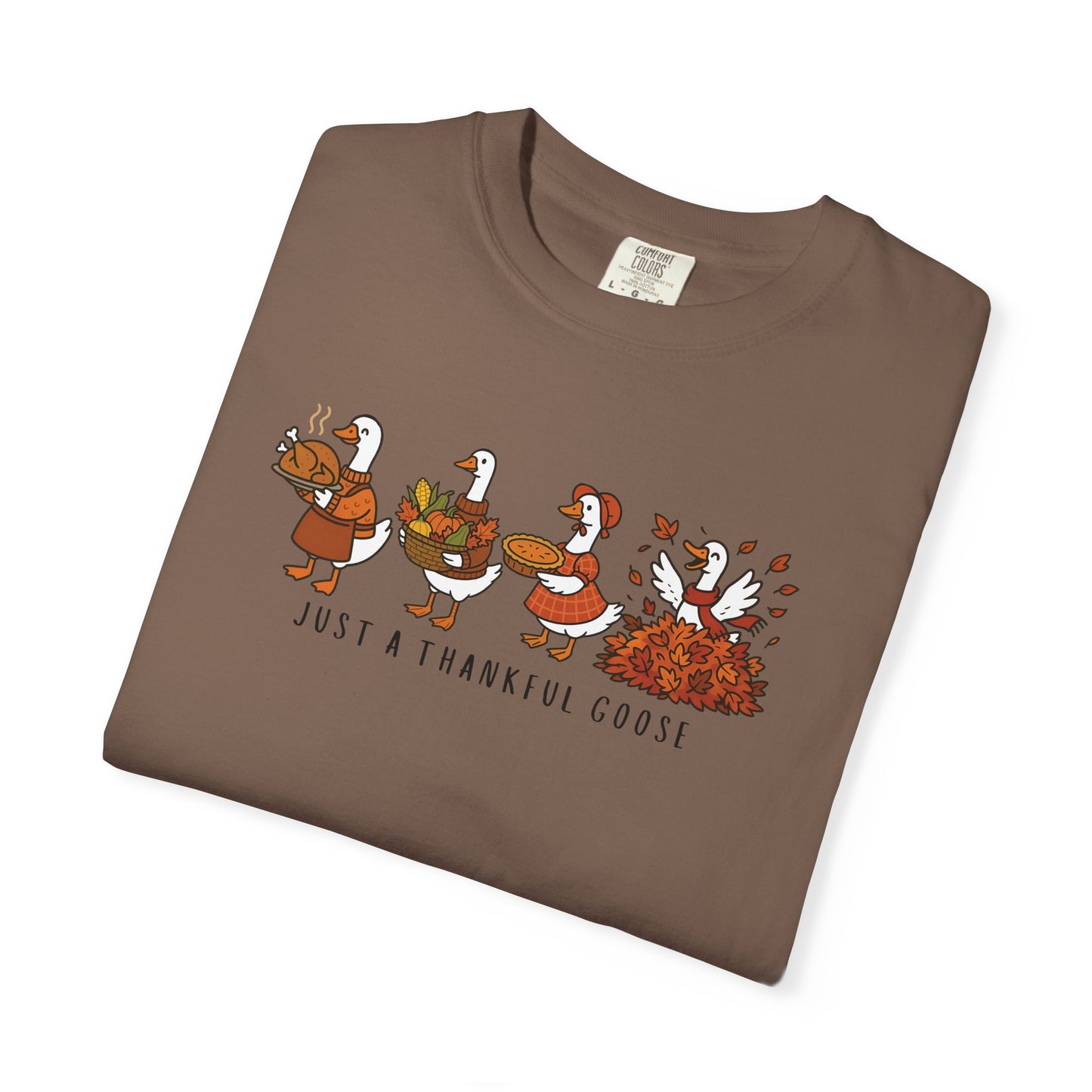 Funny Goose Thanksgiving Comfort colors tshirt