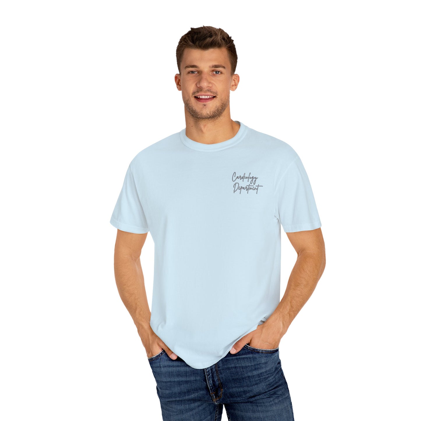 Simple Floral Heart , Cardiology Comfort Colors Tshirt