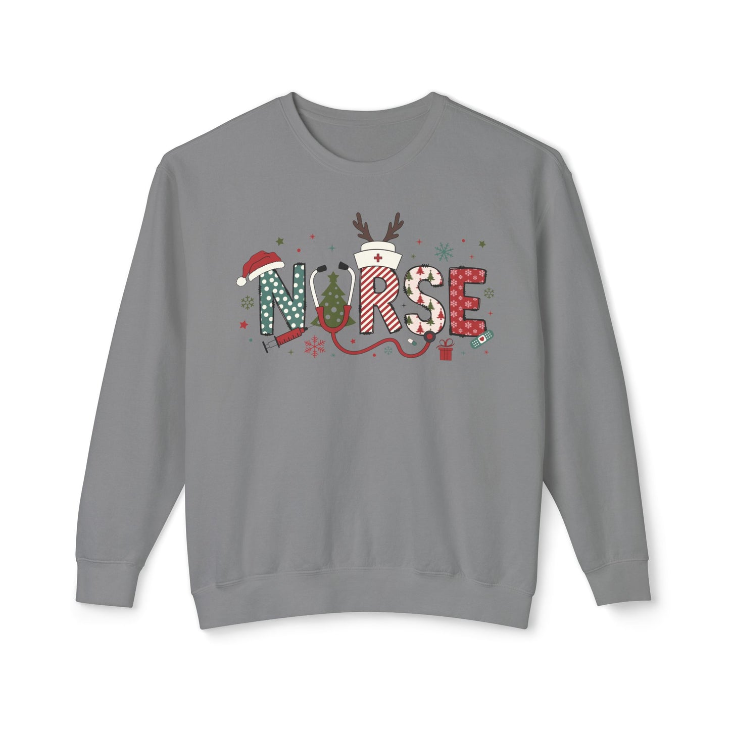 Comfort colors Nurse Christmas Christmas sweatshirt