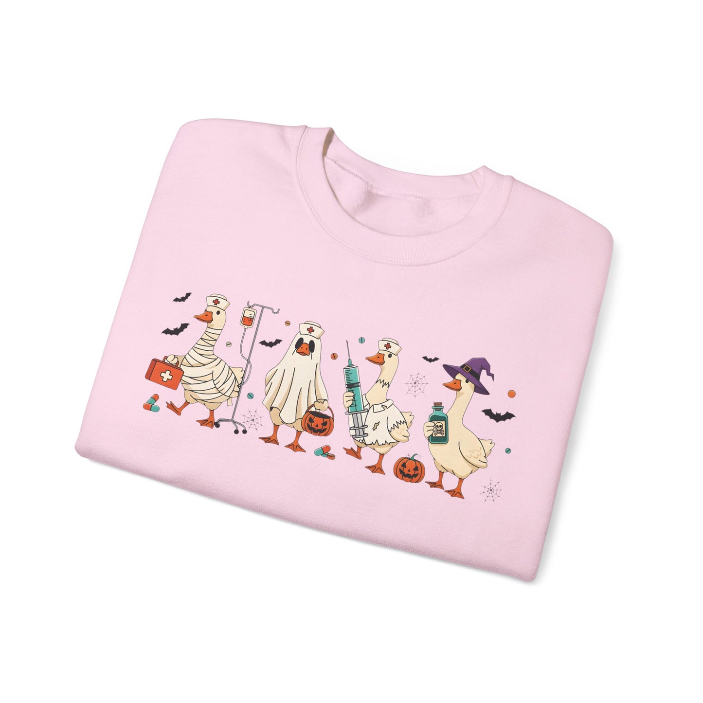 Spooky Goose  Halloween sweatshirt , pediatric nurse sweatshirt, Halloween sweatshirt, spooky season, ER RN, NICU nurseHalloween Nurse, comfort colors