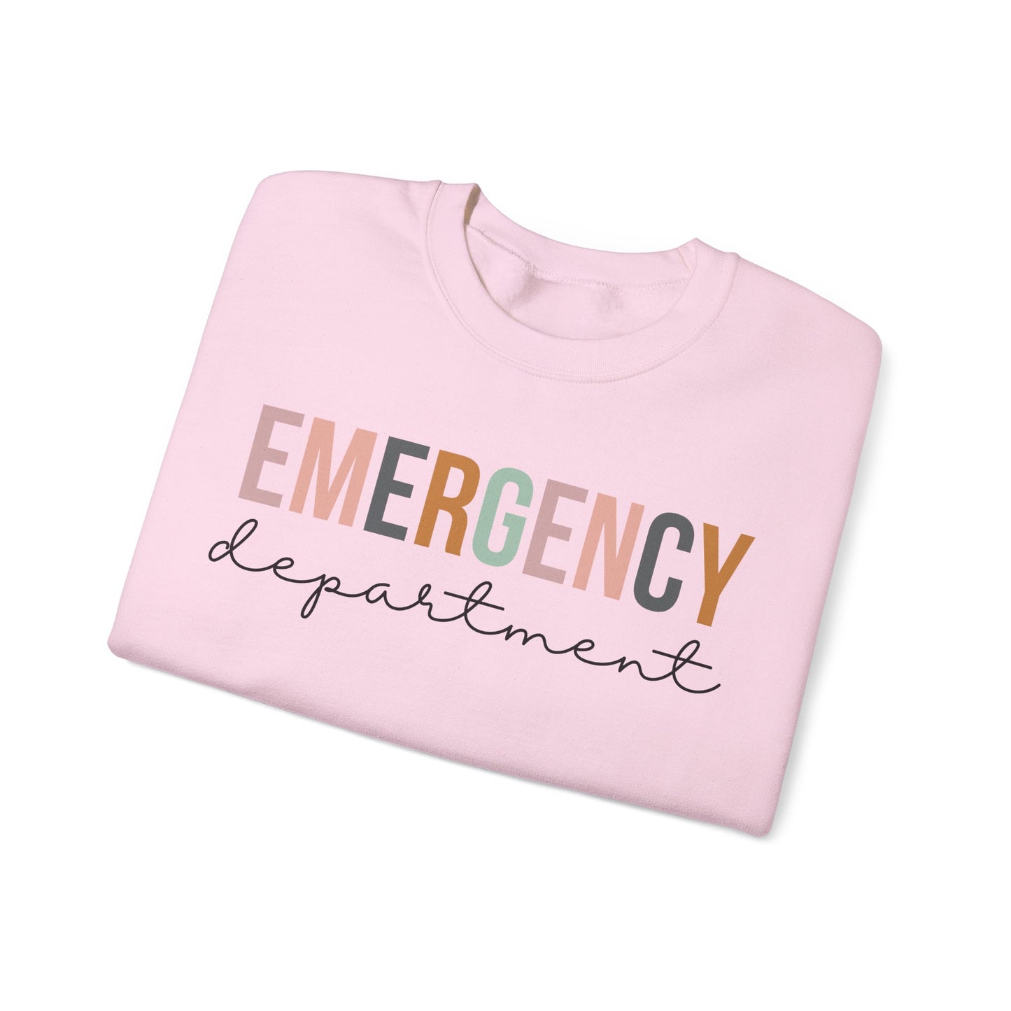 Emergency Department Simple and Cute Gildan Sweatshirt
