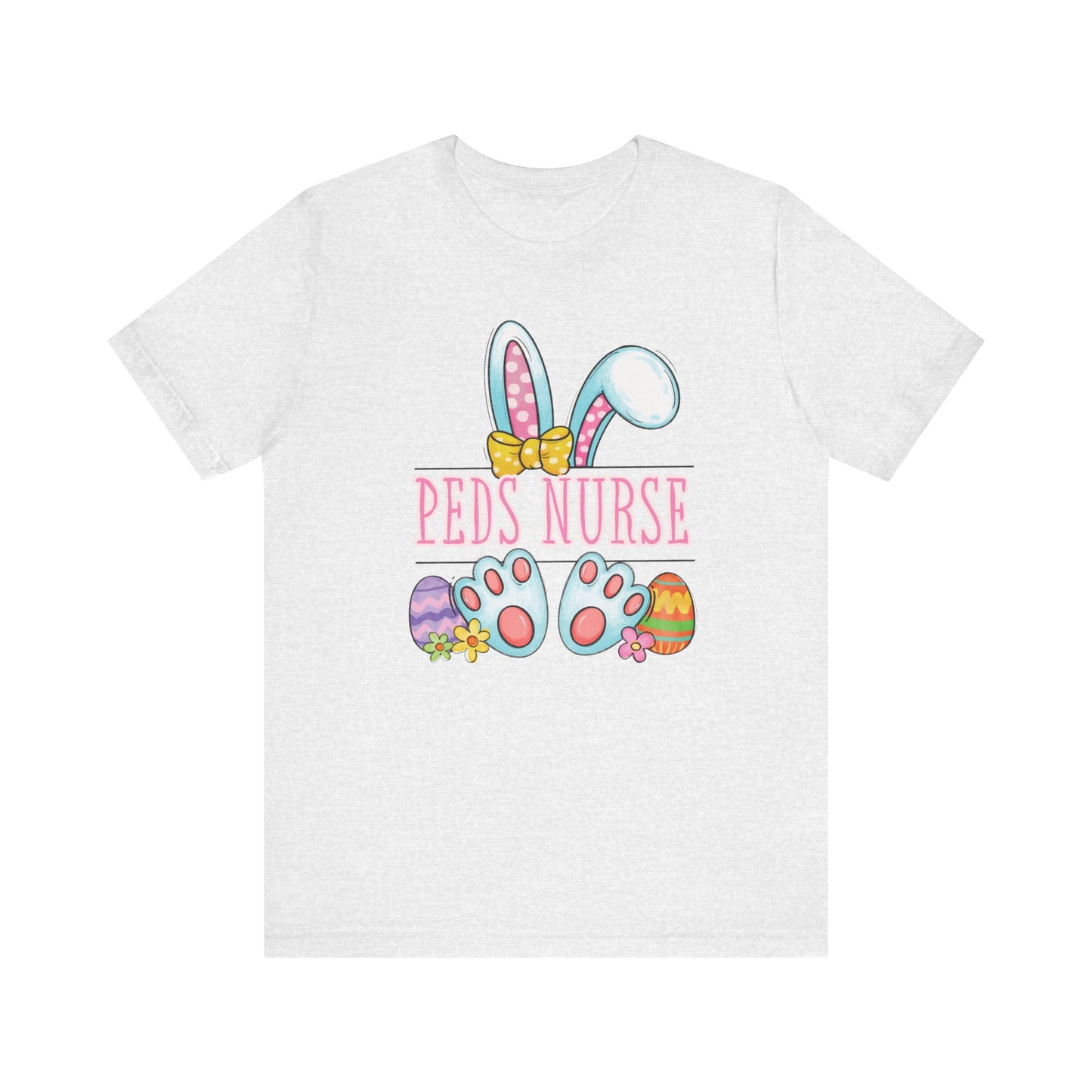 Easter Women Shirt, Retro Chick,Peds Nurse shirt, Easter nurse,