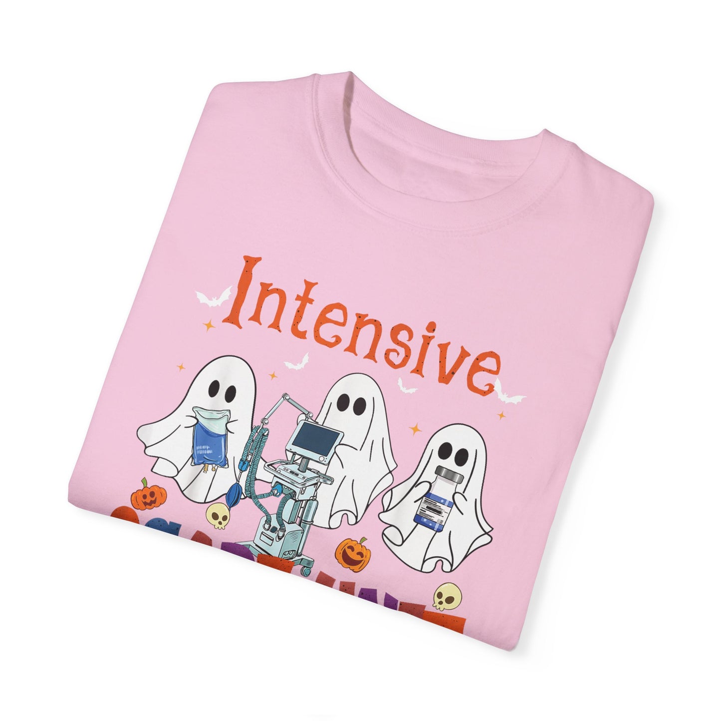 ICU Funny nurse fall shirt, ghost nurse shirt , emergency nurse, RN Halloween shirt , comfort colors shirt, ER RN, medical shirt