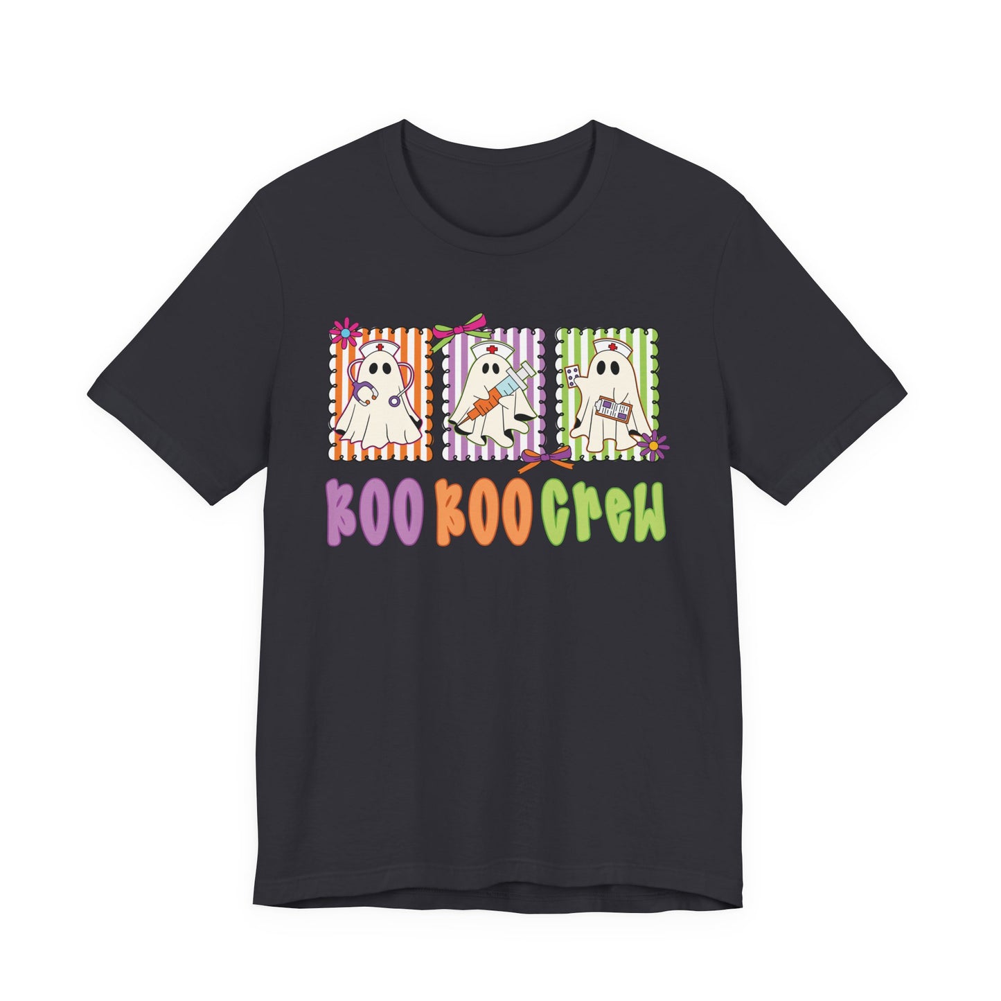 Boo Boo Crew Tshirt , pediatric nurse Halloween shirt, gildan ghost nurse shirt, Peds nurse , Spooky nurse shirt