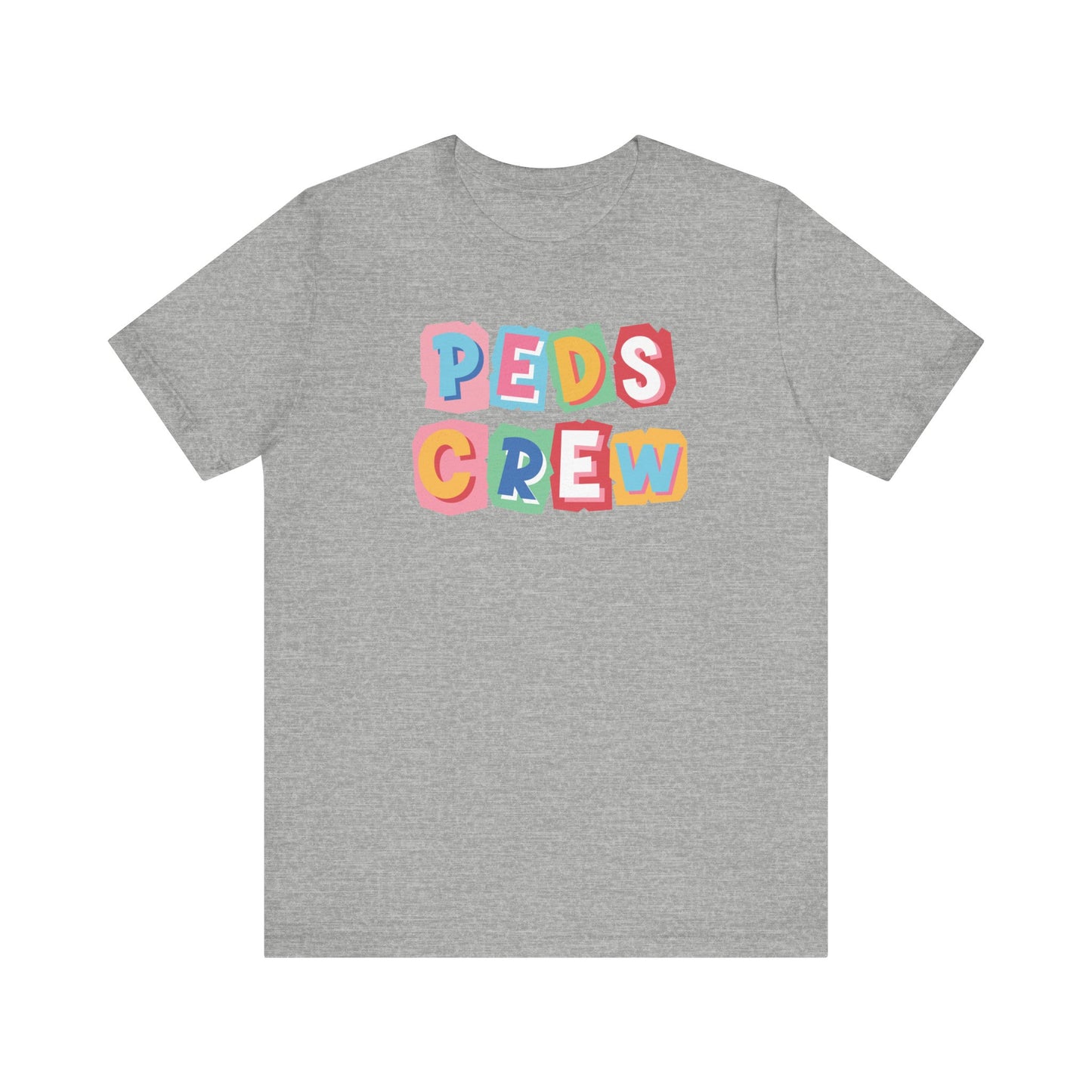 Peds crew nurse tshirt , retro 90s theme nurse tshirt