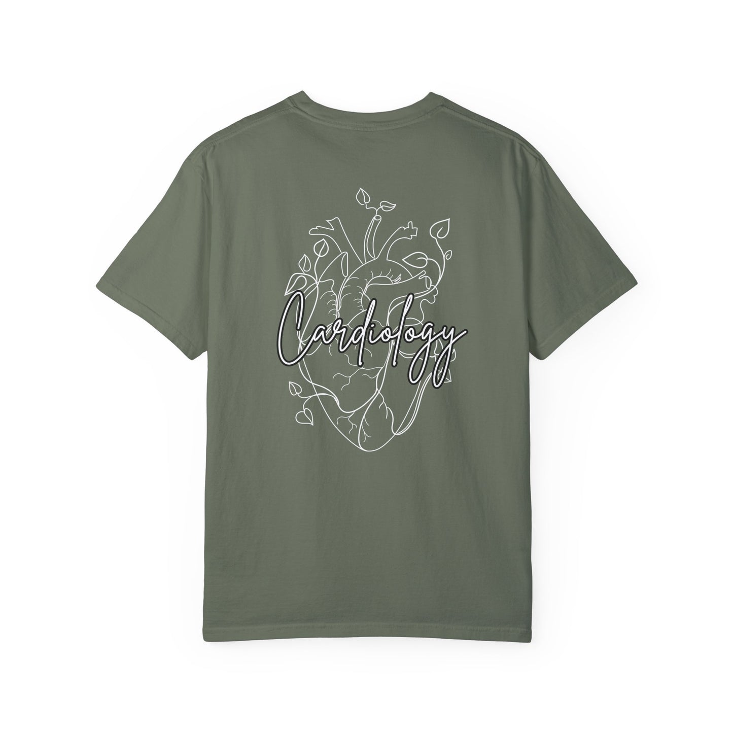 Simple Floral Heart , Cardiology Comfort Colors Tshirt