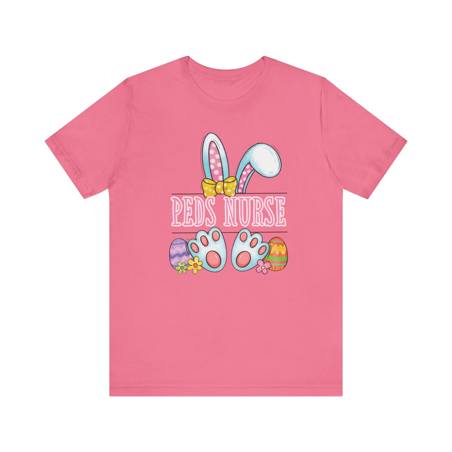 Easter Women Shirt, Retro Chick,Peds Nurse shirt, Easter nurse,
