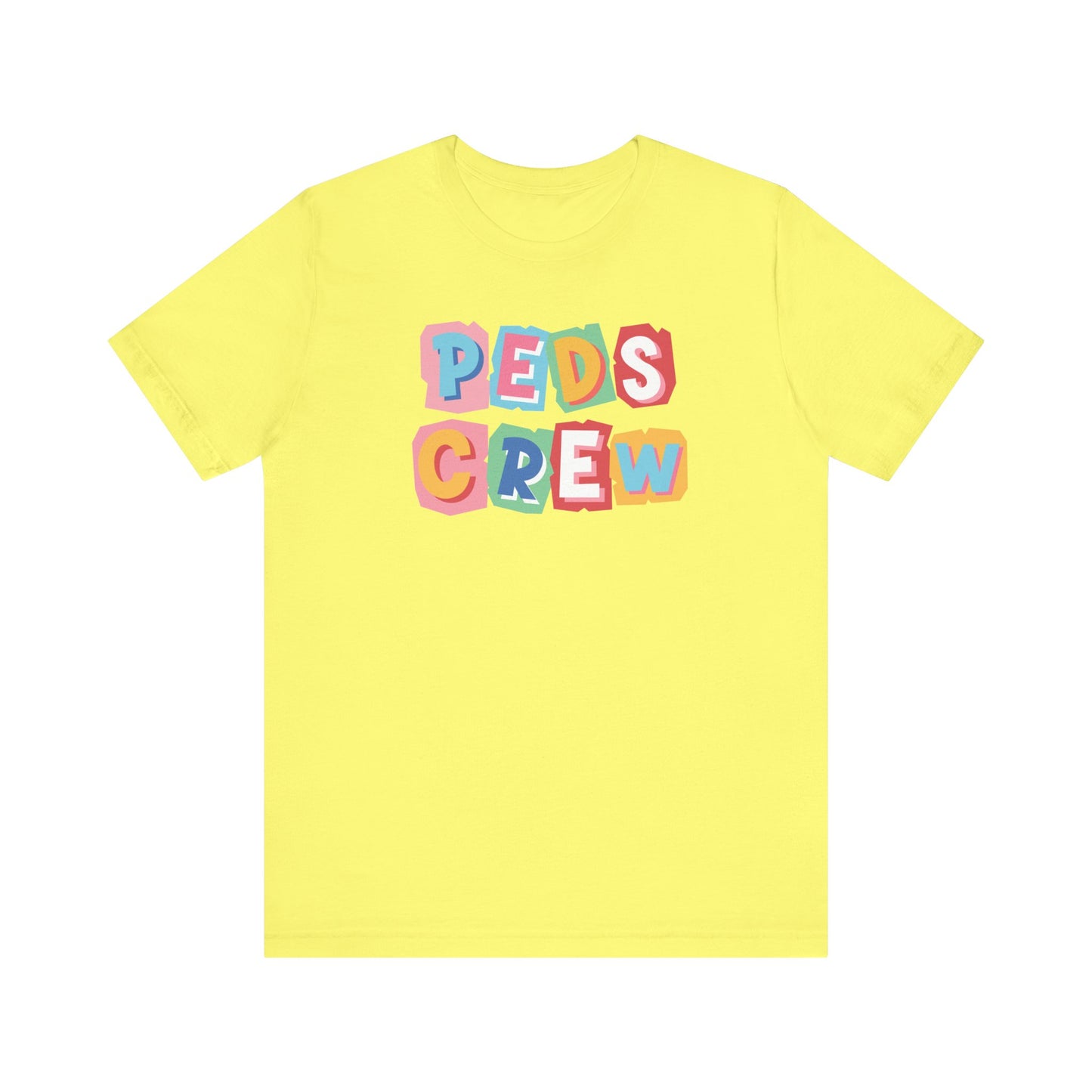 Peds crew nurse tshirt , retro 90s theme nurse tshirt