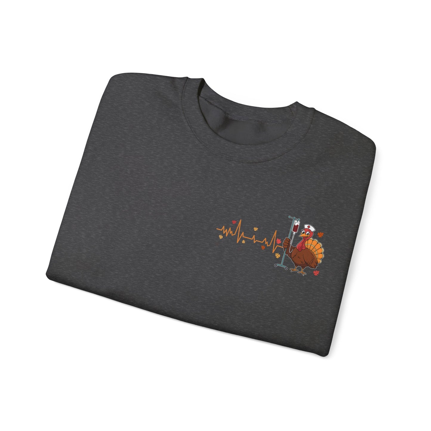 Turkey pocket design ED Nurse , pediatric nurse thanksgiving  shirt, comfort colors turkey ekg nurse shirt, Peds nurse , fall nurse shirt