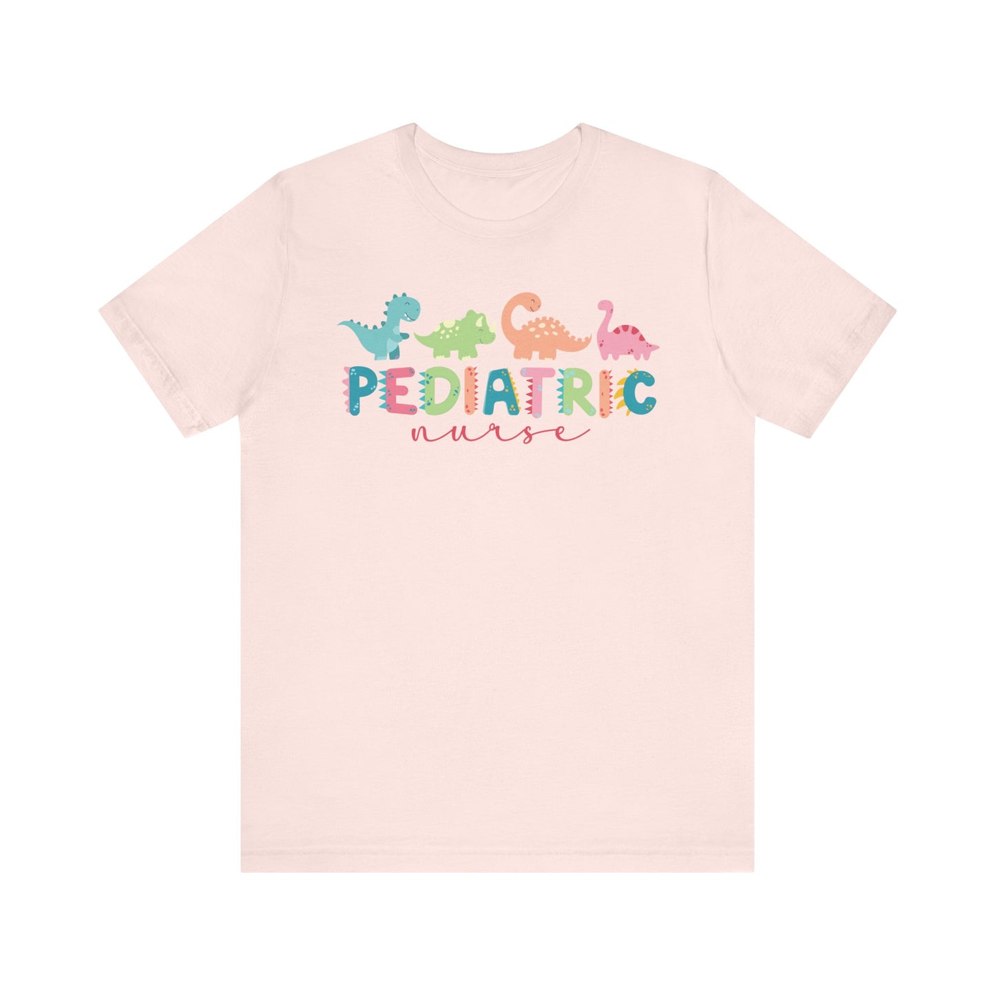 Dino peds shirt, brighten any patients day with cutest dinosaur pediatric shirt