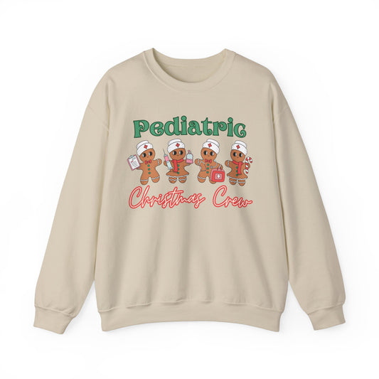 Pediatric Nurse Christmas sweatshirt, Gingerbread nurse, ER Nurse Christmas sweater, Pediatric Nurse, Christmas Crew, perfect for groups!