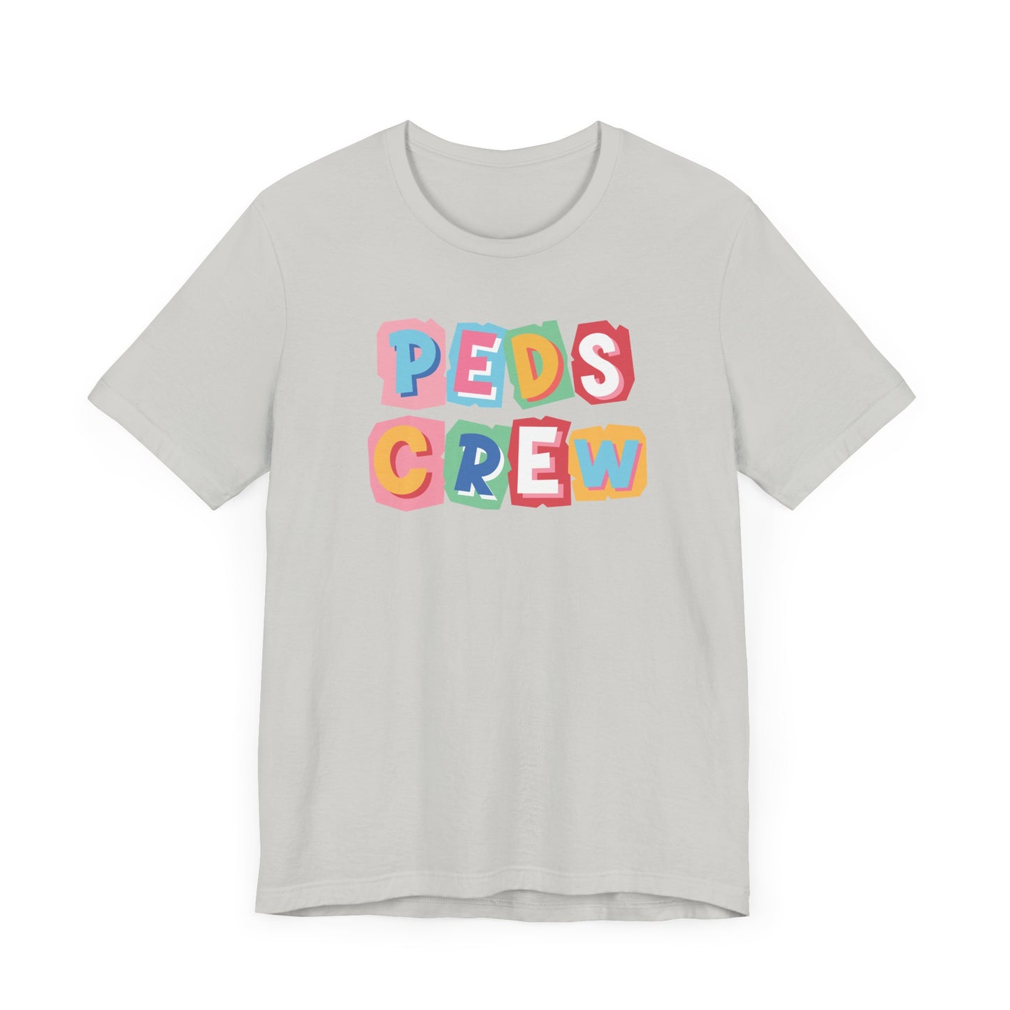 Peds crew nurse tshirt , retro 90s theme nurse tshirt