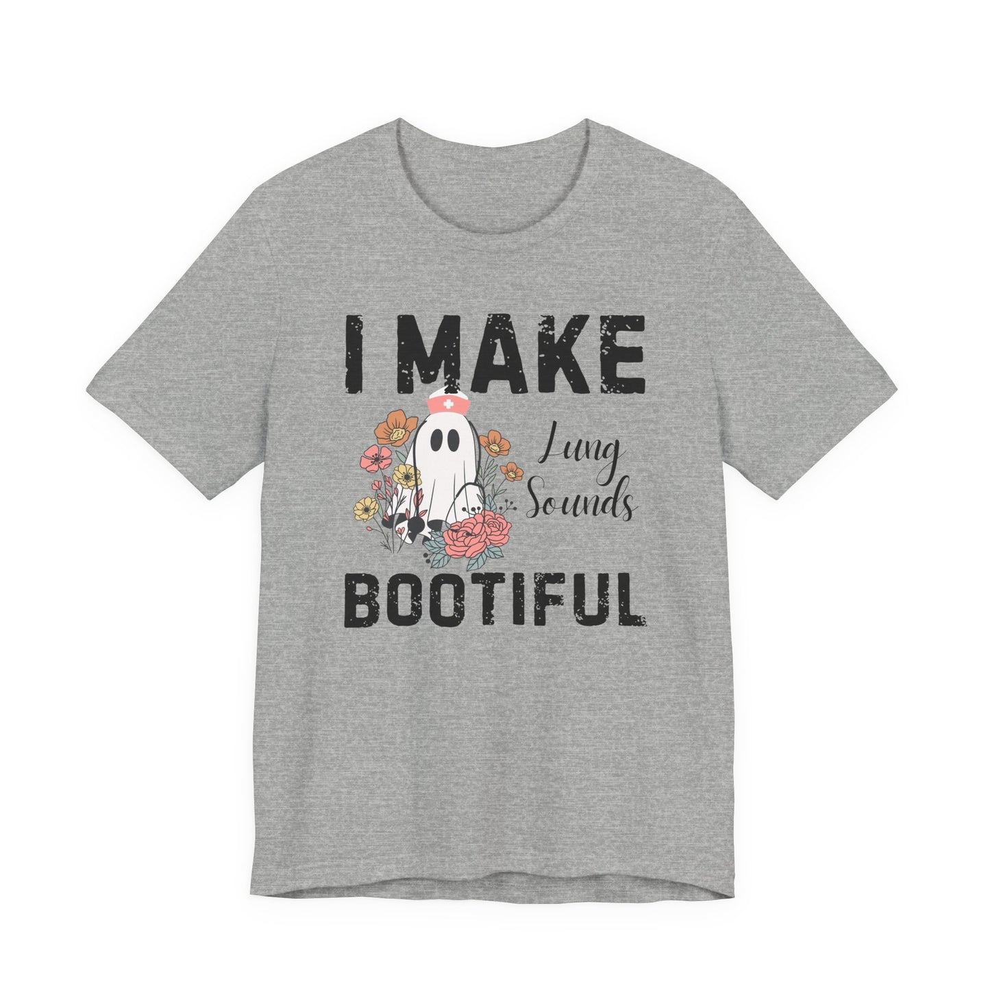I make lung sounds beautiful t shirt, ghost nurse shirt , emergency nurse, RN Halloween shirt , comfort colors shirt, ER RN, medical shirt