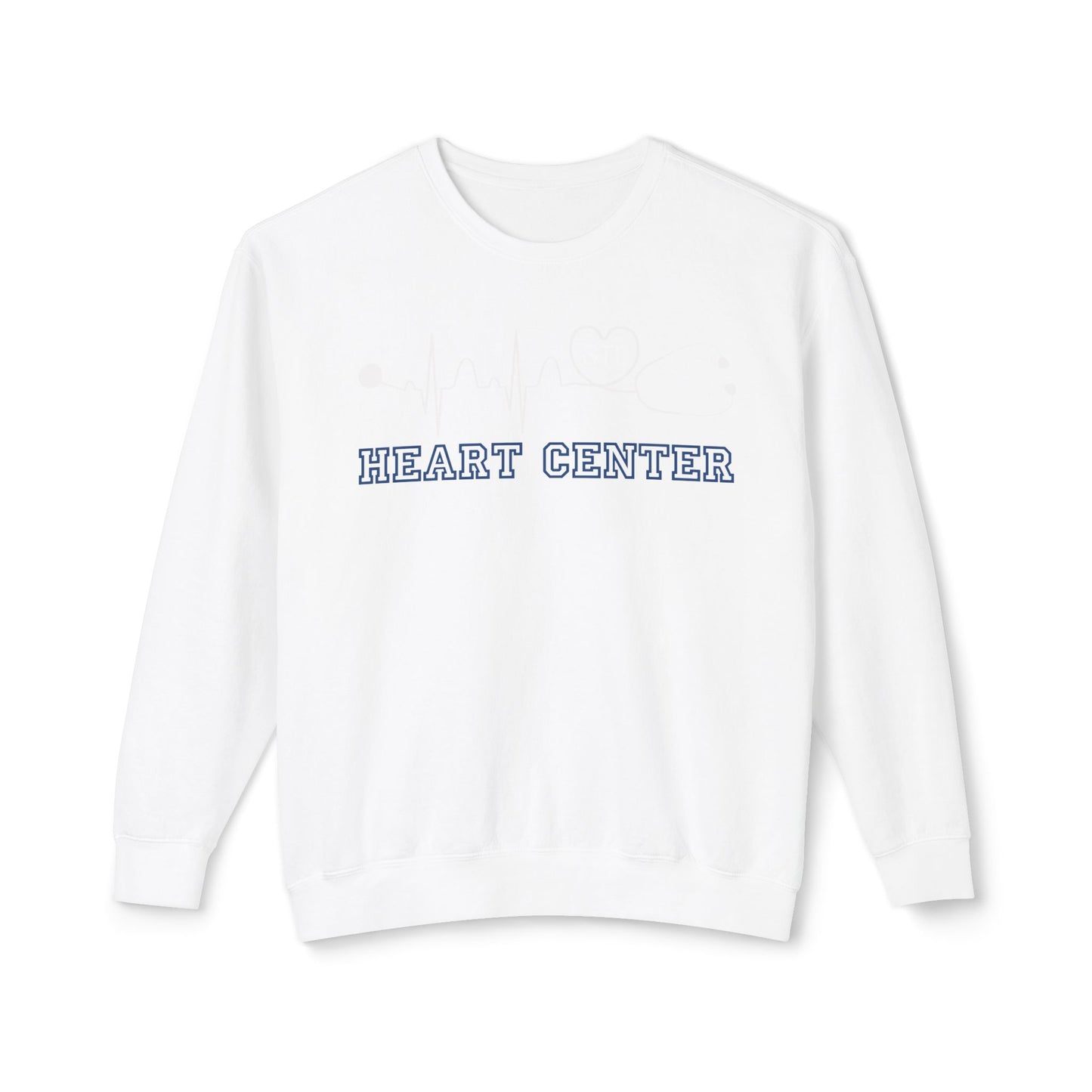 Heart Center EKG STL Comfort Colors Sweatshirt