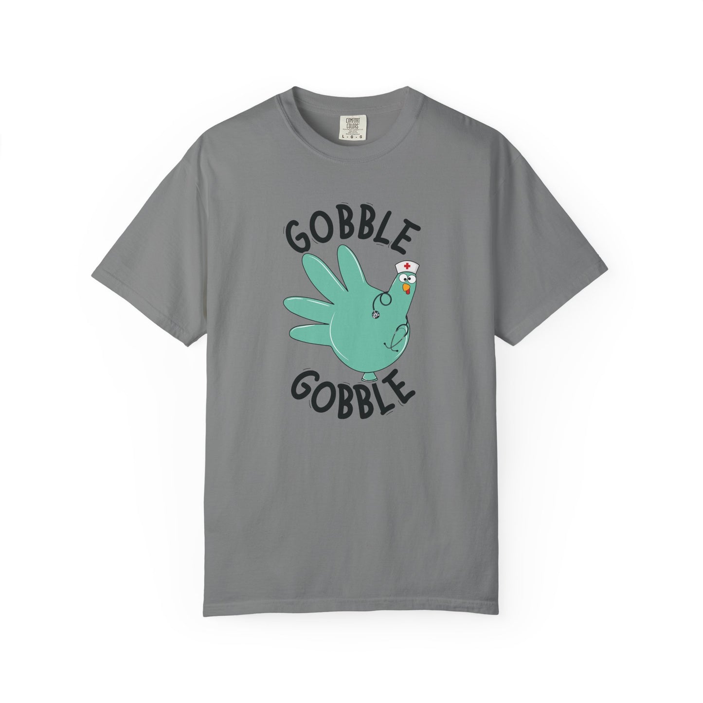Comfort colors gobble gobble funny tshirt, nurse gobble shirt