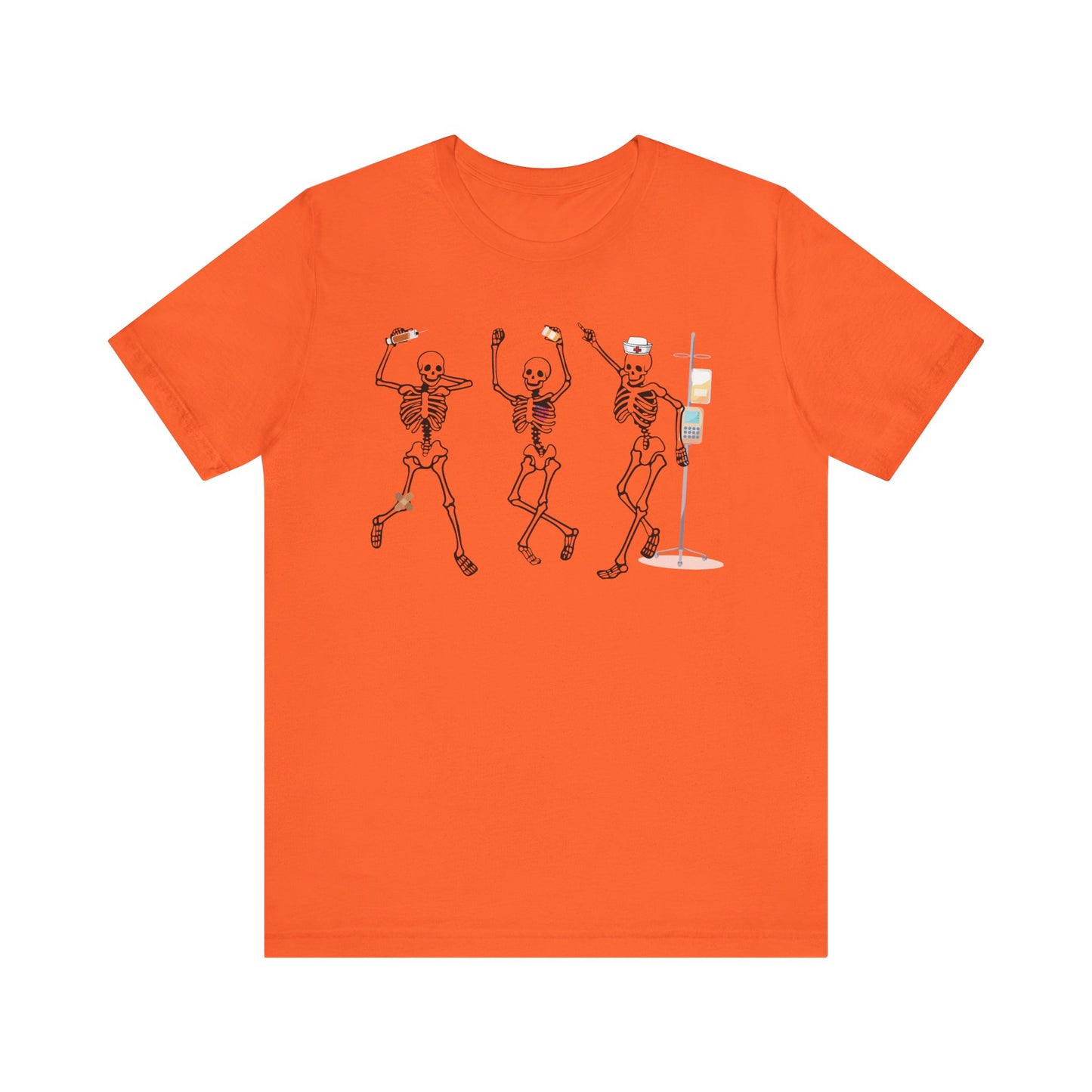 Dancing Skeleton Halloween Tshirt, Halloween shirt, nurse tshirt , spooky season, funny Halloween sweatshirt