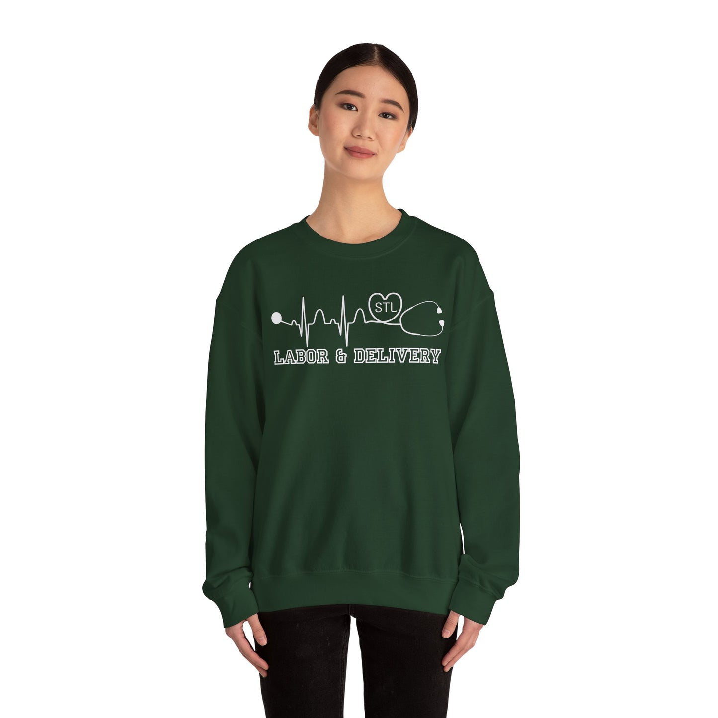 Copy of Labor and delivery stl comfort colors sweatshirt, cozy sweatshirt !
