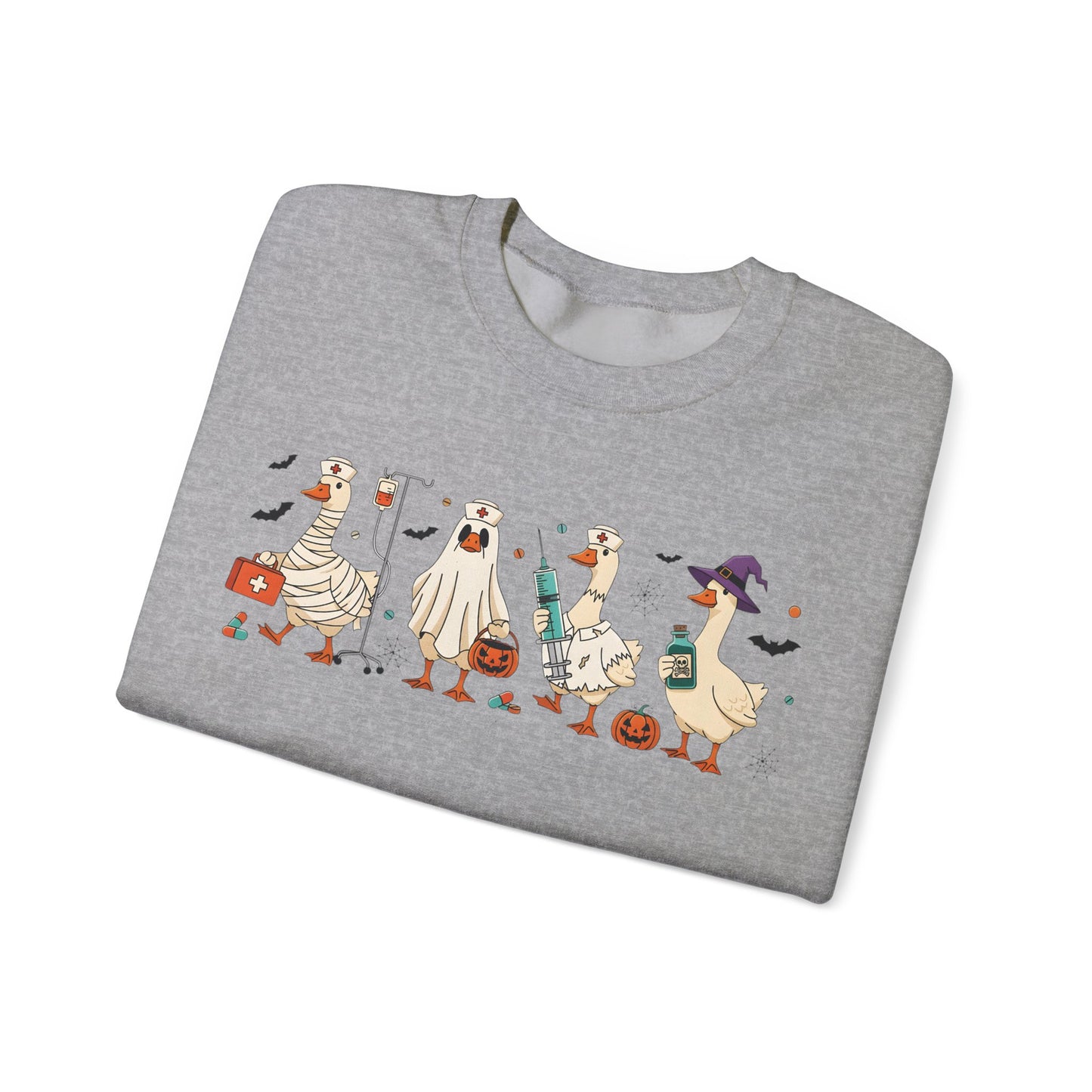 Spooky Goose  Halloween sweatshirt , pediatric nurse sweatshirt, Halloween sweatshirt, spooky season, ER RN, NICU nurseHalloween Nurse, comfort colors