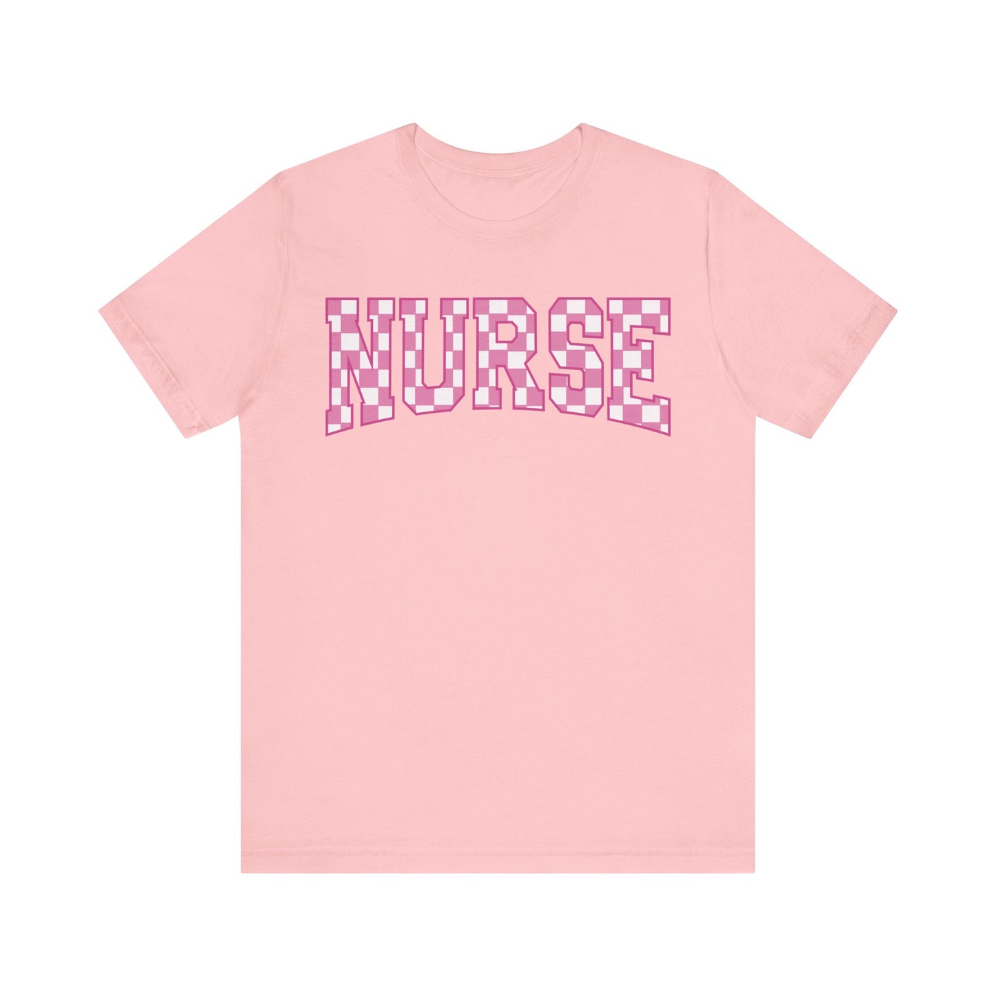 Retro checkered nurse shirt , Emergency Nurse,  Registered Nurse Shirt, PICU Nurse, NICU Nurse Shirt, Gift for Nurse, Future Nurse gift, RN gift.