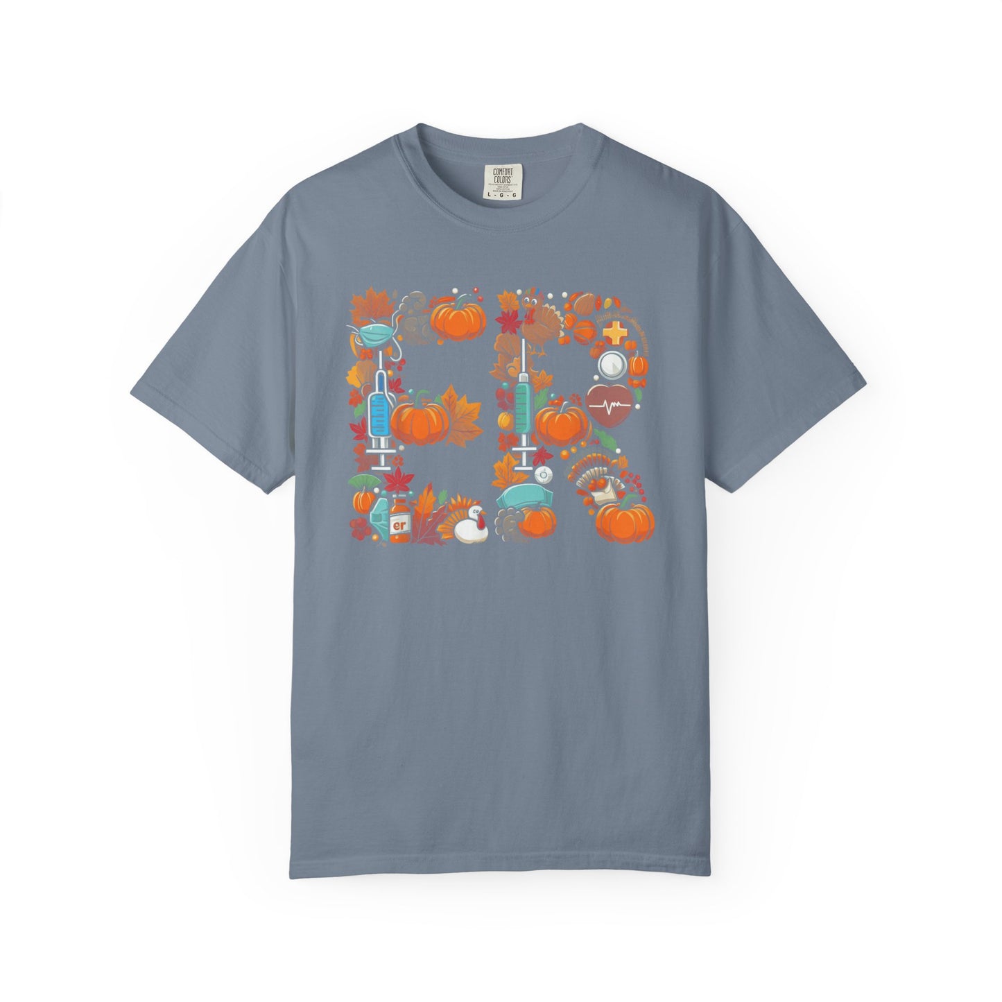 Comfort colors thanksgiving ER shirt