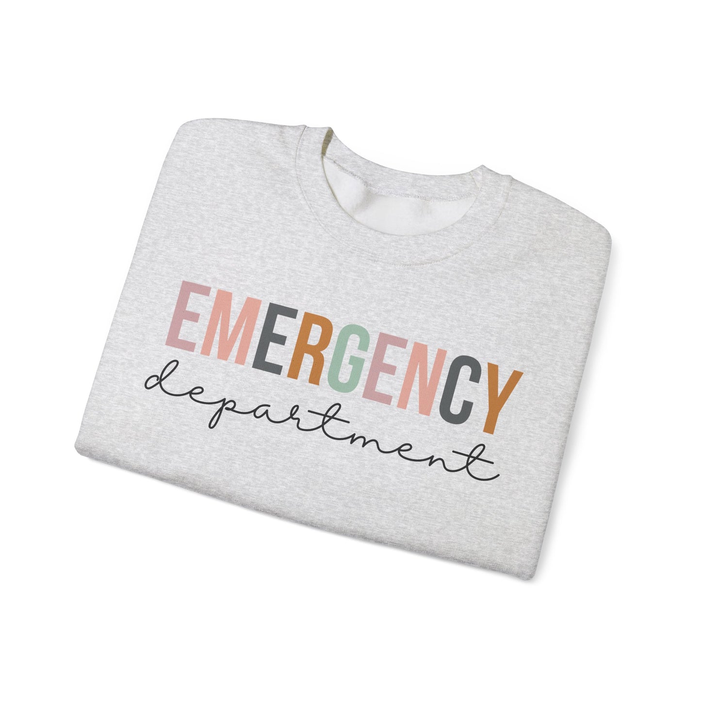 Emergency Department Simple and Cute Gildan Sweatshirt