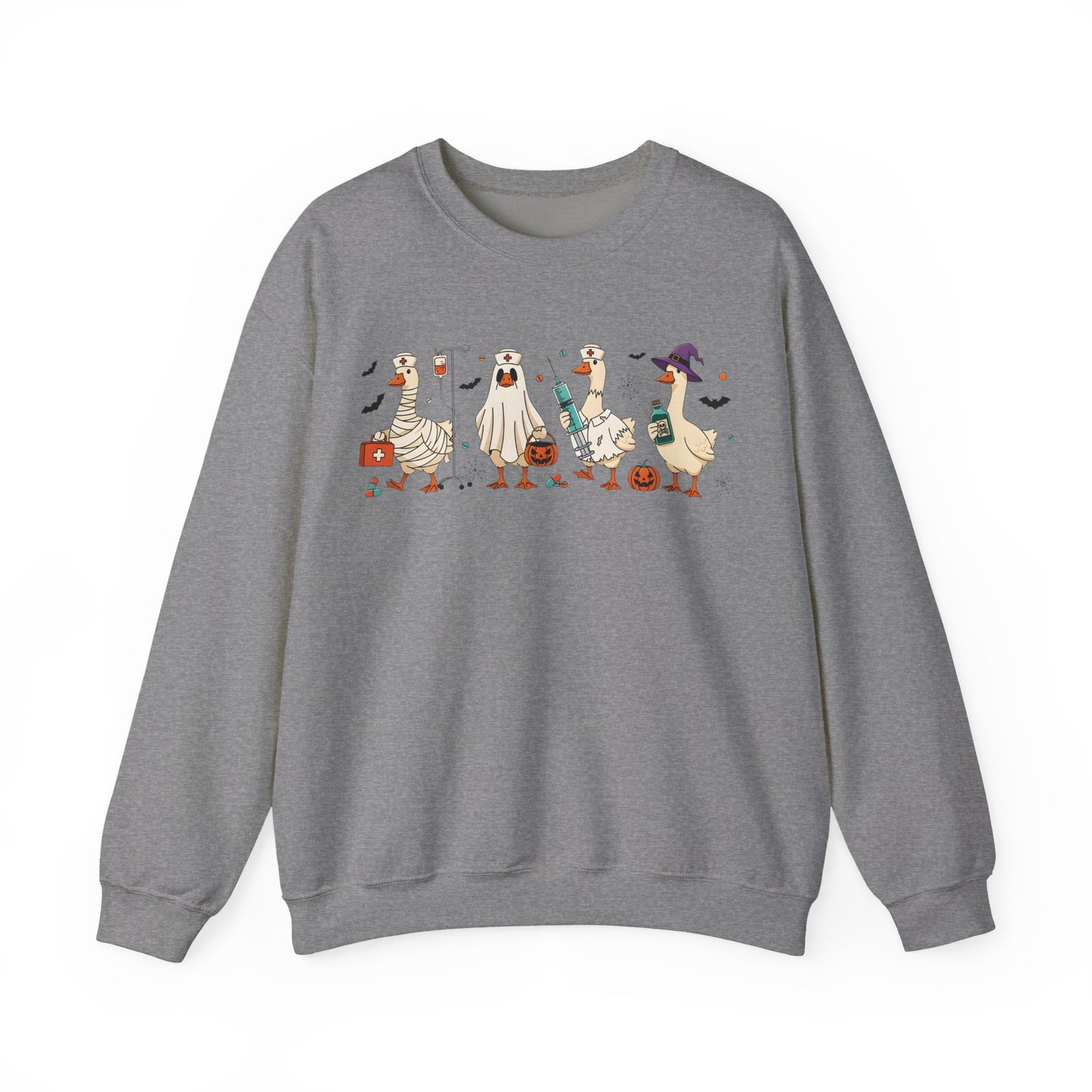 Spooky Goose  Halloween sweatshirt , pediatric nurse sweatshirt, Halloween sweatshirt, spooky season, ER RN, NICU nurseHalloween Nurse, comfort colors