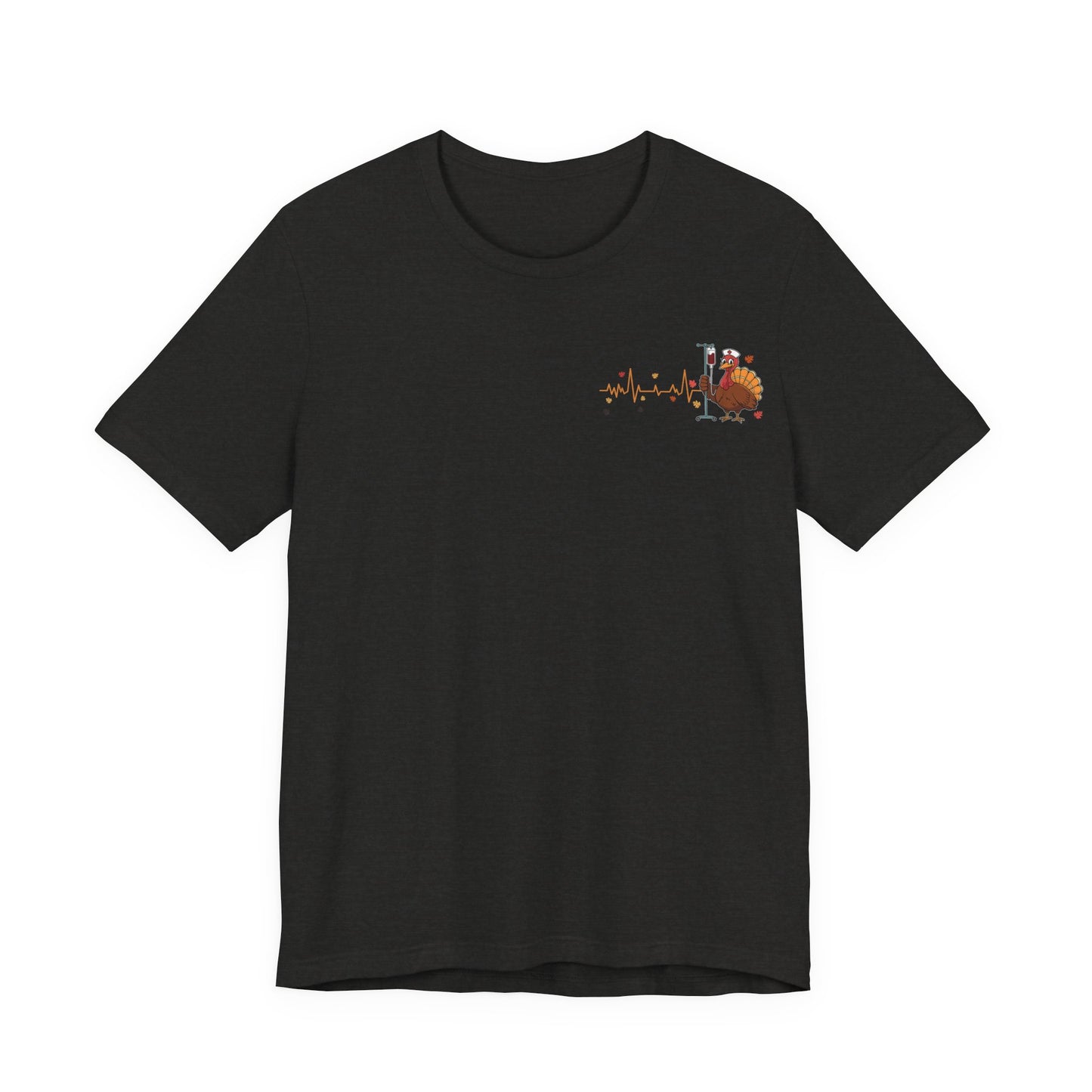 Turkey pocket design ED Nurse , pediatric nurse thanksgiving  shirt, gildan turkey ekg nurse shirt, Peds nurse , fall nurse shirt