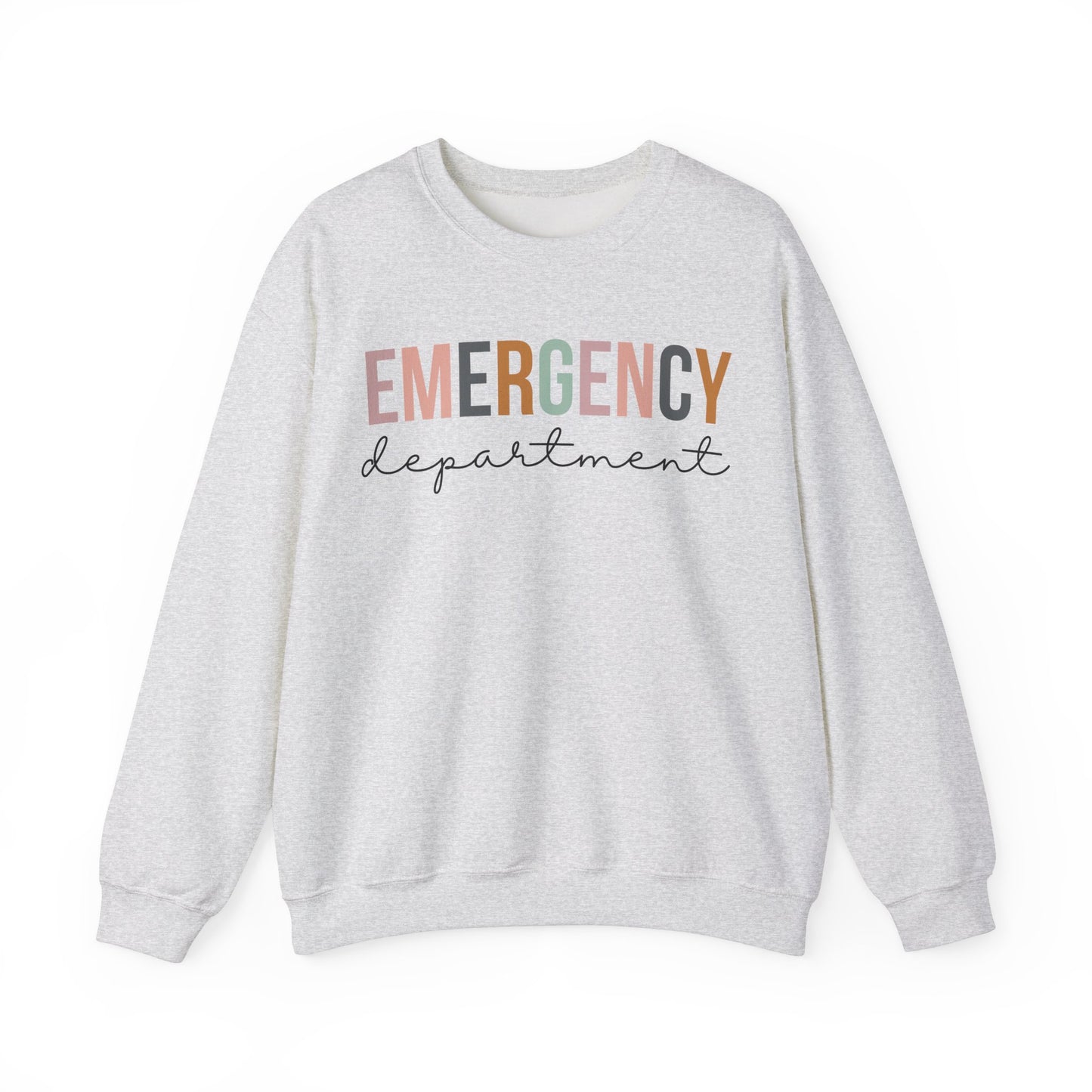 Emergency Department Simple and Cute Gildan Sweatshirt