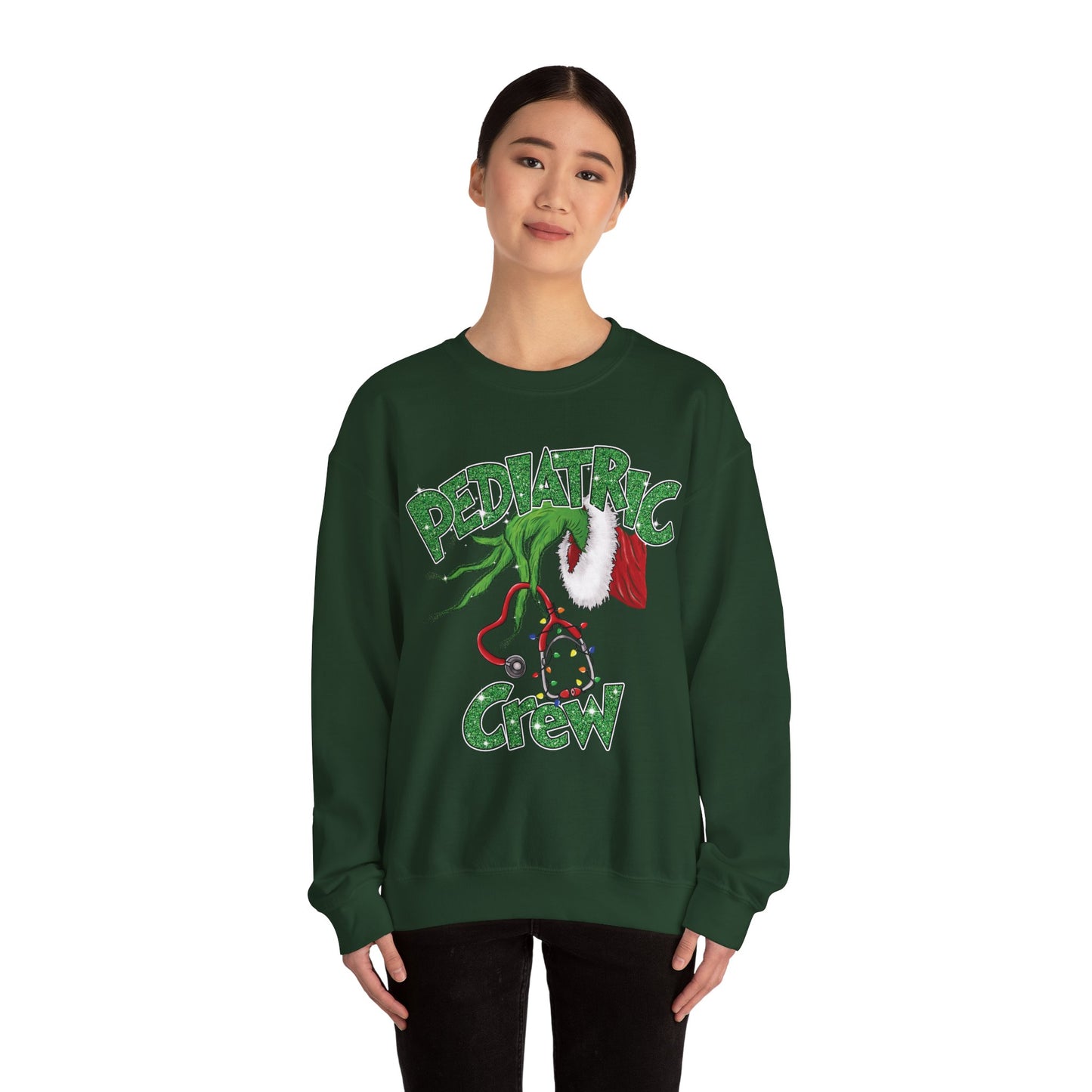 Pediatric Nurse Sweatshirt , Grinch Nurse Shirt, Pain Scale, funny nurse Christmas Long Sleeve, Nurse Christmas, Christmas comfort colors,