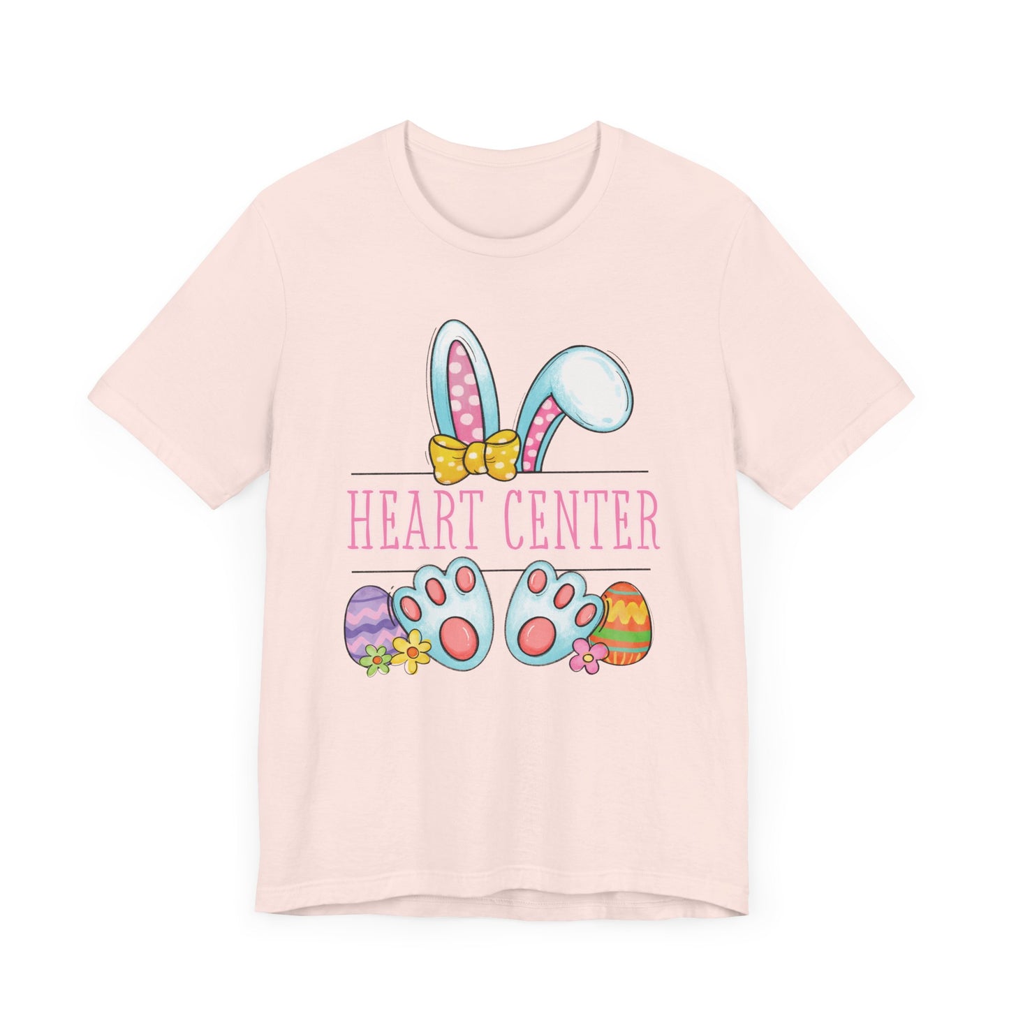 Heart Center Adorable Bunny Shirt Retro Chick, Nurse shirt, Easter nurse, Comfy and cute for work or play!