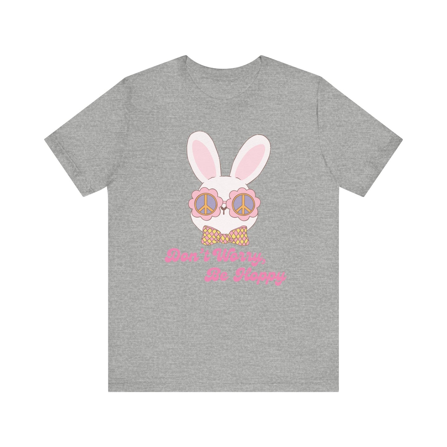 Don't Worry Be Hoppy cute Easter Shirt, bella canvas, comfy tshirt